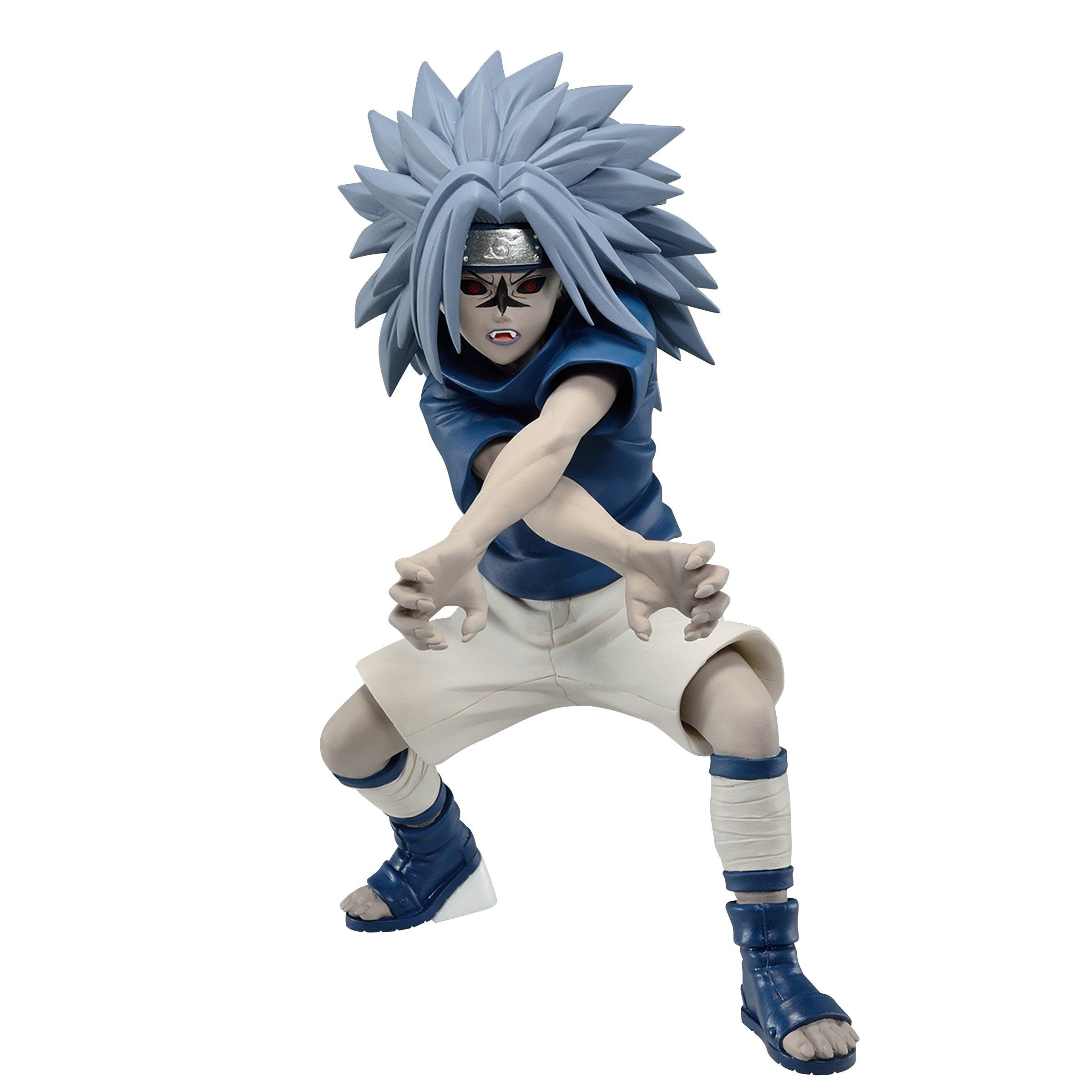 FIGURA DE AÇÃO SASUKE (SKIN CLÁSSICO)(GRANDE) - NARUTO