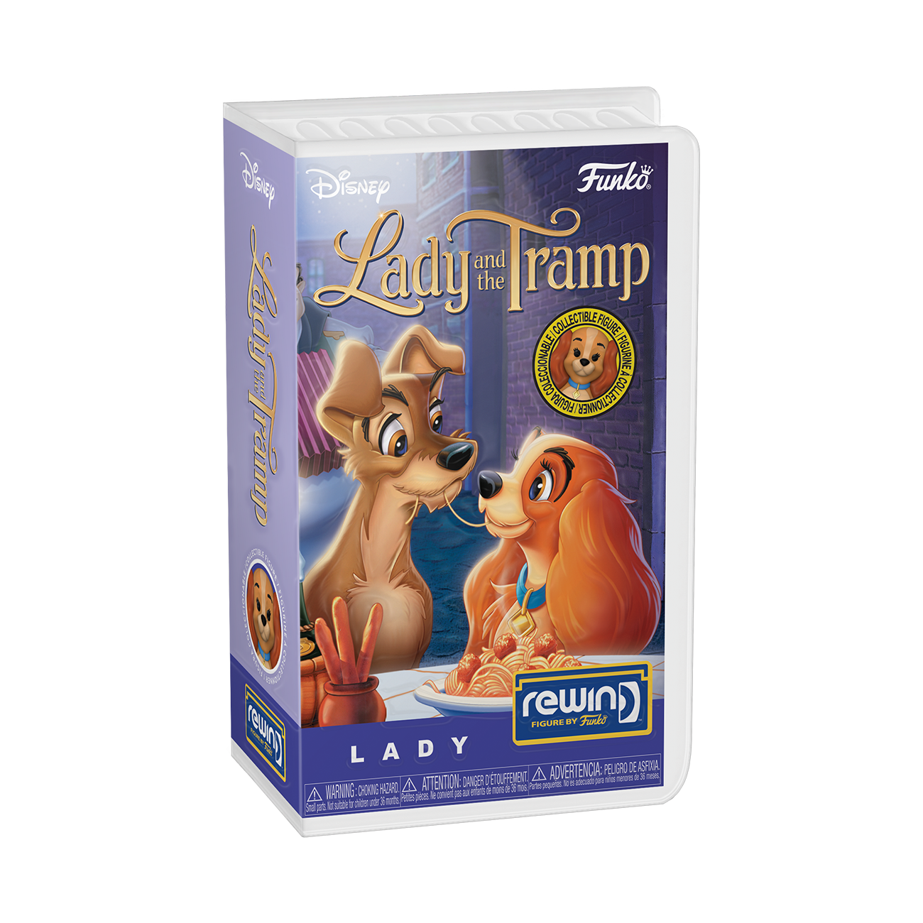 Funko REWIND: Lady and the Tramp - Lady (or Chase) 2.55-in Vinyl Figure