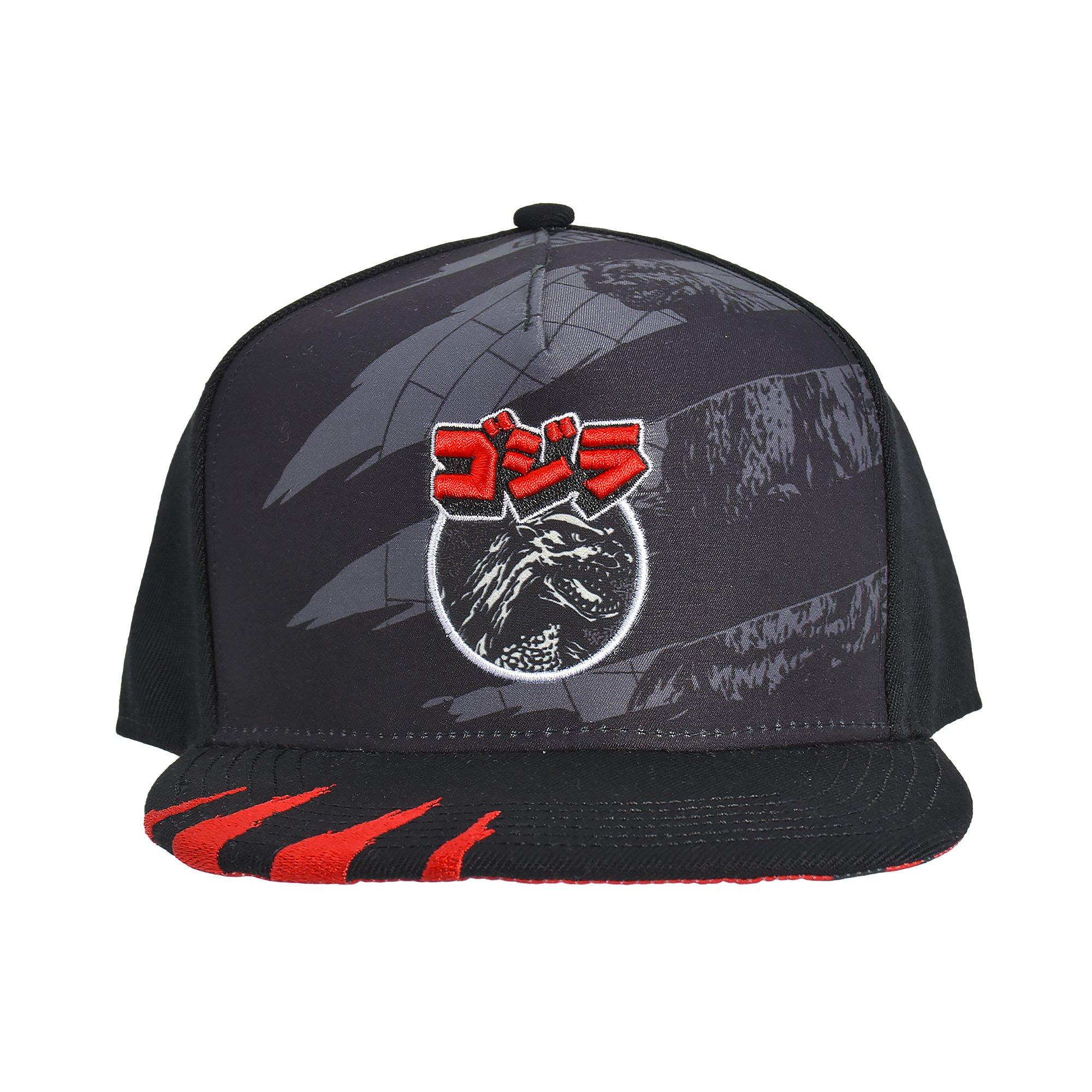 Toho Godzilla Patch Flat Brim Snapback Hat