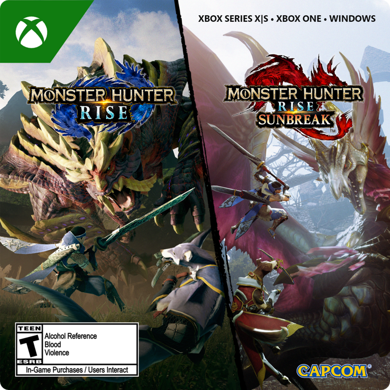 Monster Hunter Rise Plus Sunbreak - Xbox Series X/S, Xbox One, Windows