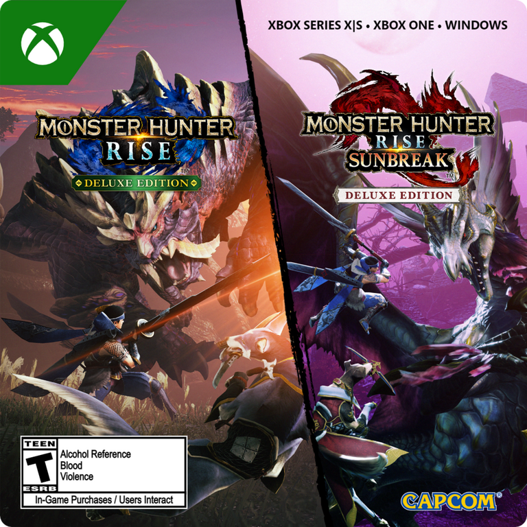 Monster Hunter Rise Plus Sunbreak Deluxe Edition - Xbox Series X/S