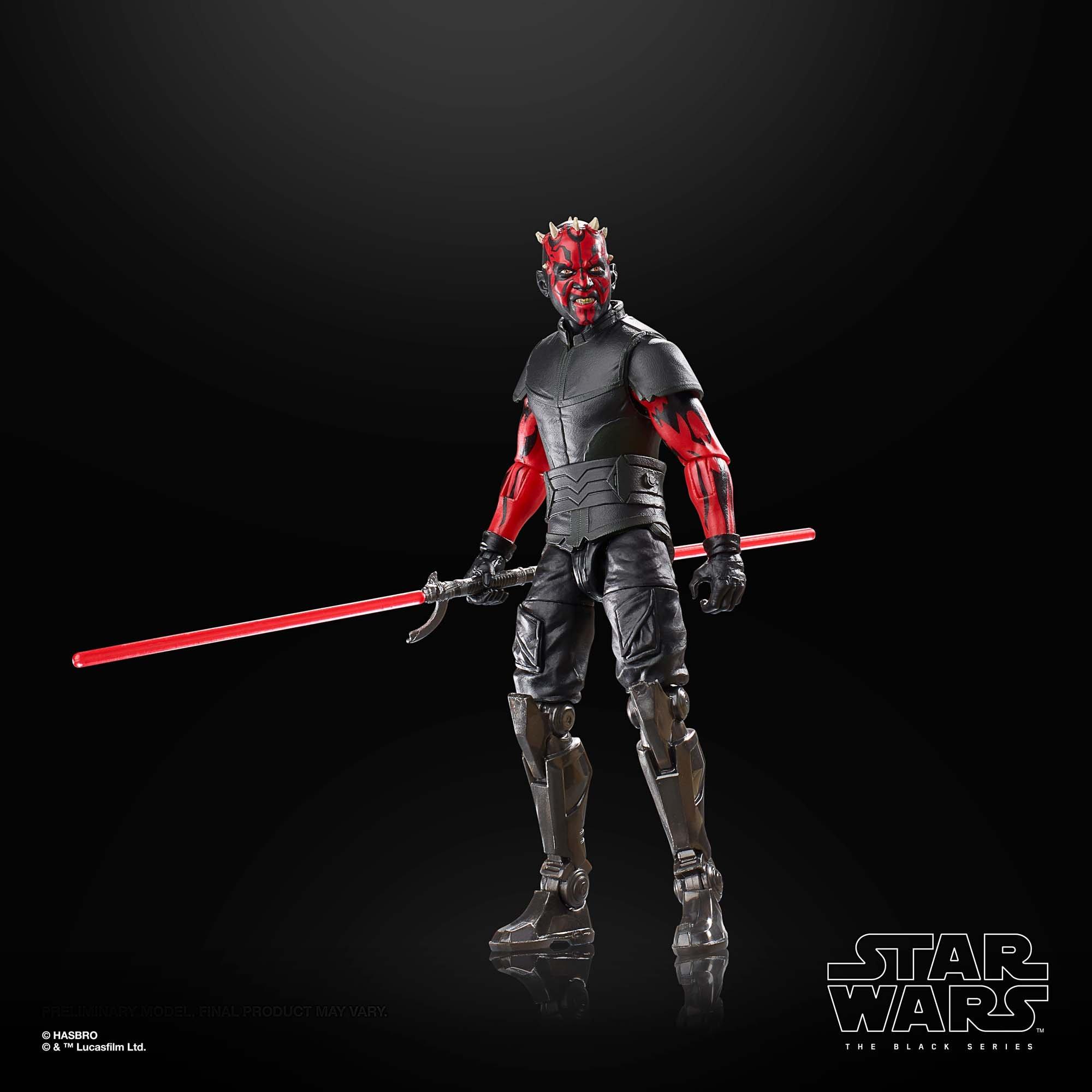 Darth maul deals the black series