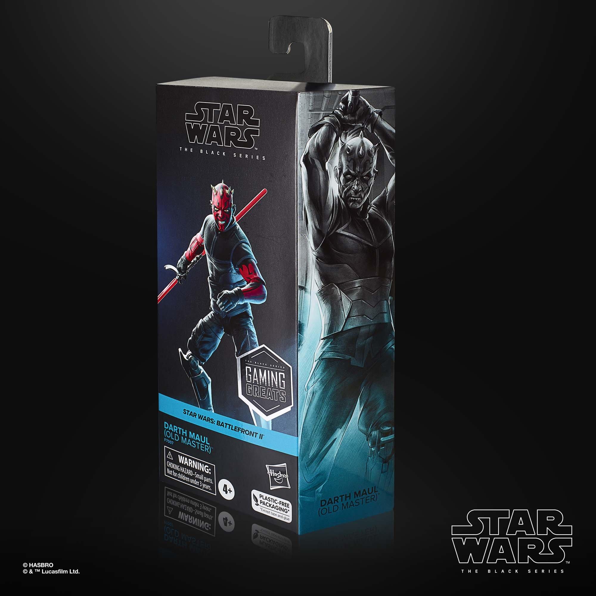 Darth maul 6 inch black clearance series