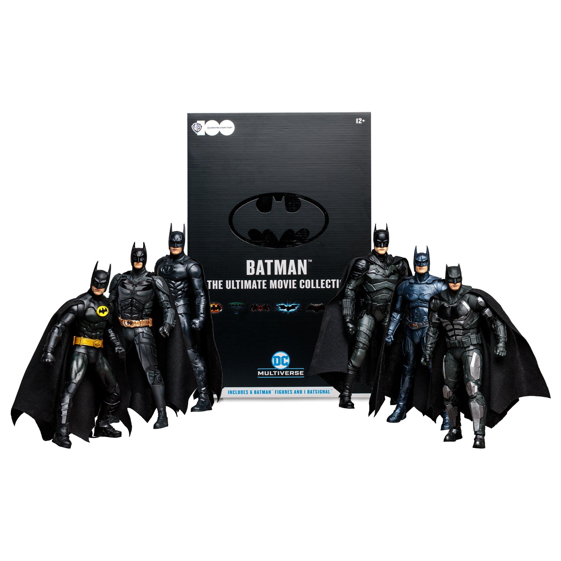 Toys Multiverse Batman: Ultimate Movie Collection 7-in Action Figure Set 6-Pack | GameStop