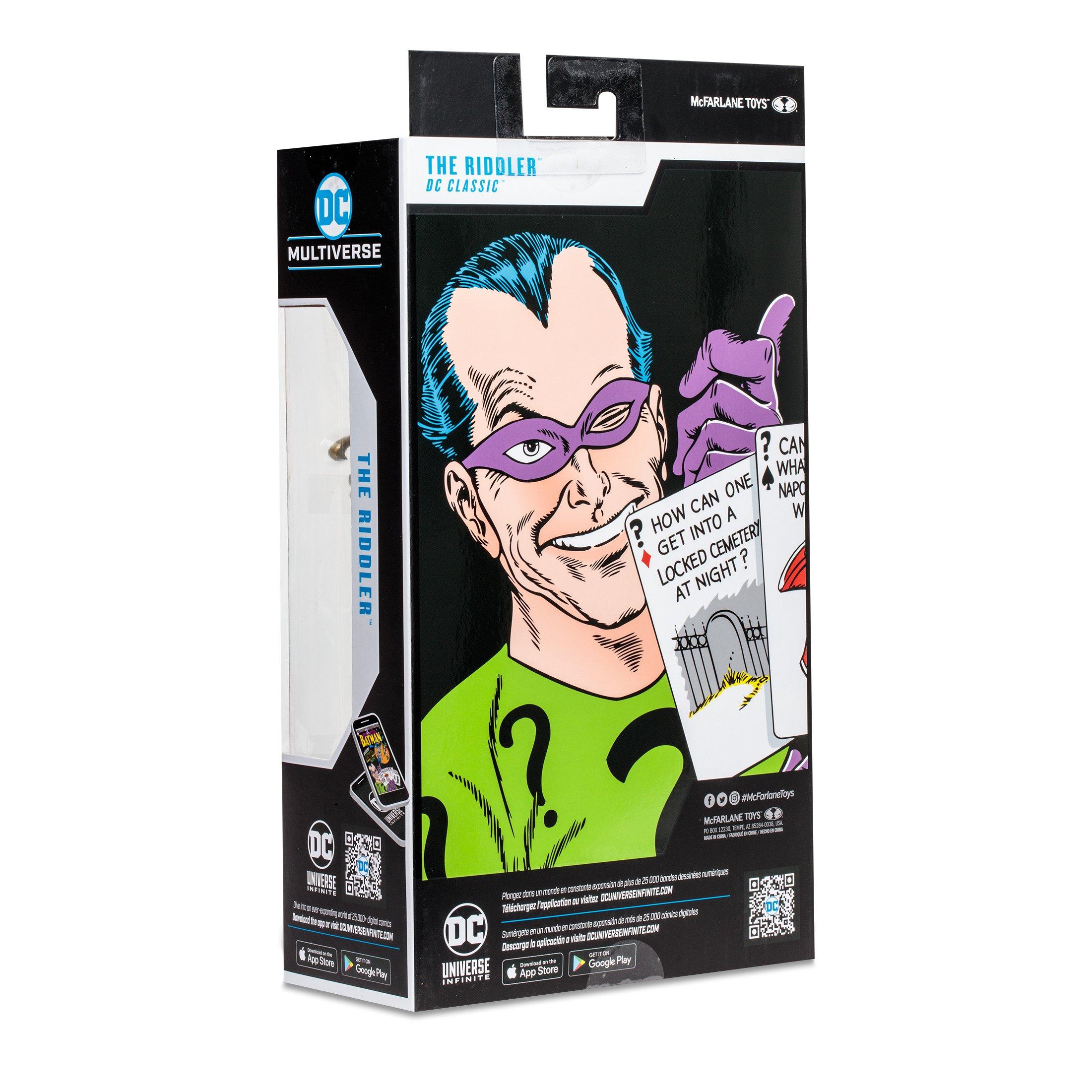 McFarlane Toys DC Multiverse The Riddler (DC Classic) 7-in Action Figure