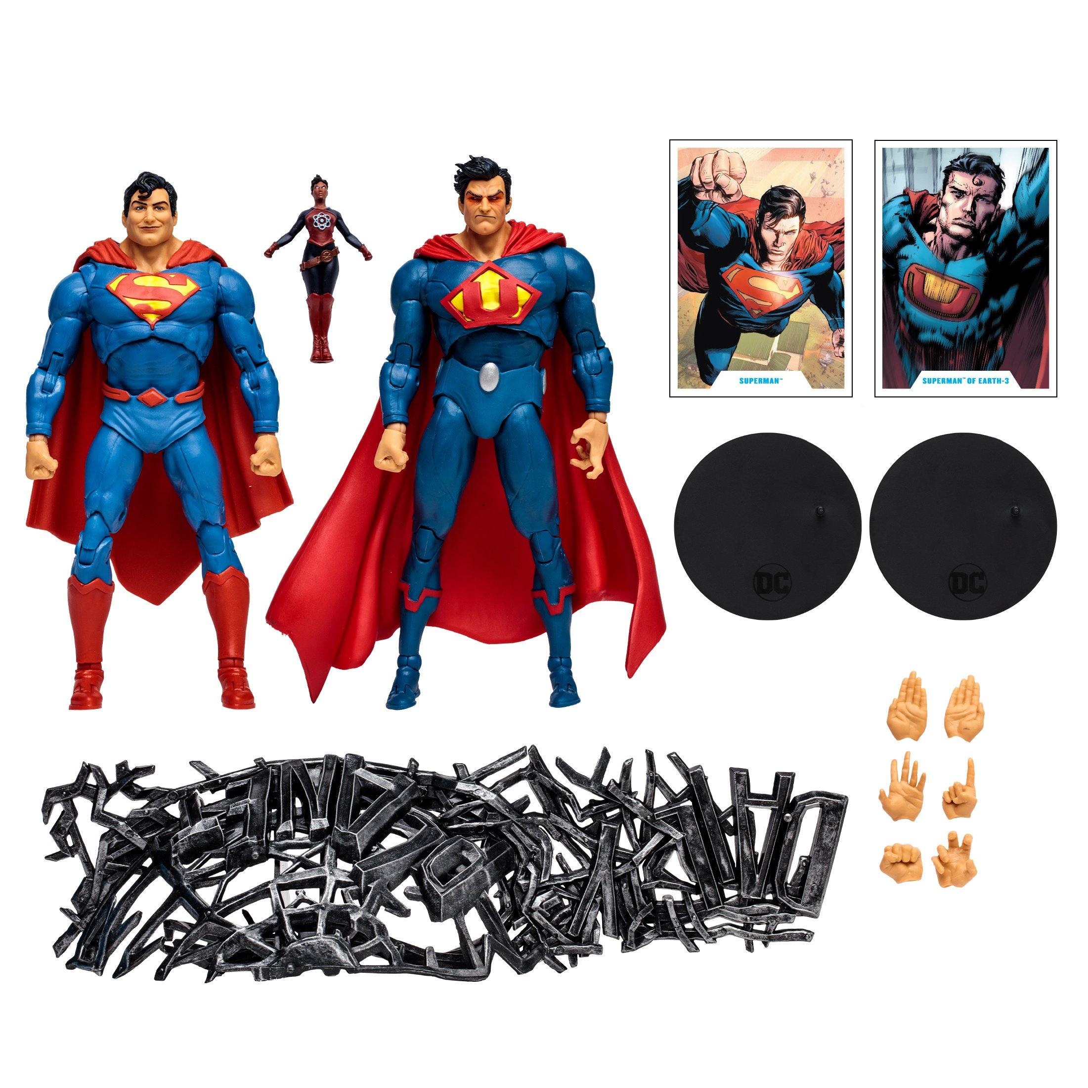 McFarlane Toys DC Multiverse Superman vs. Superman of Earth-3 with