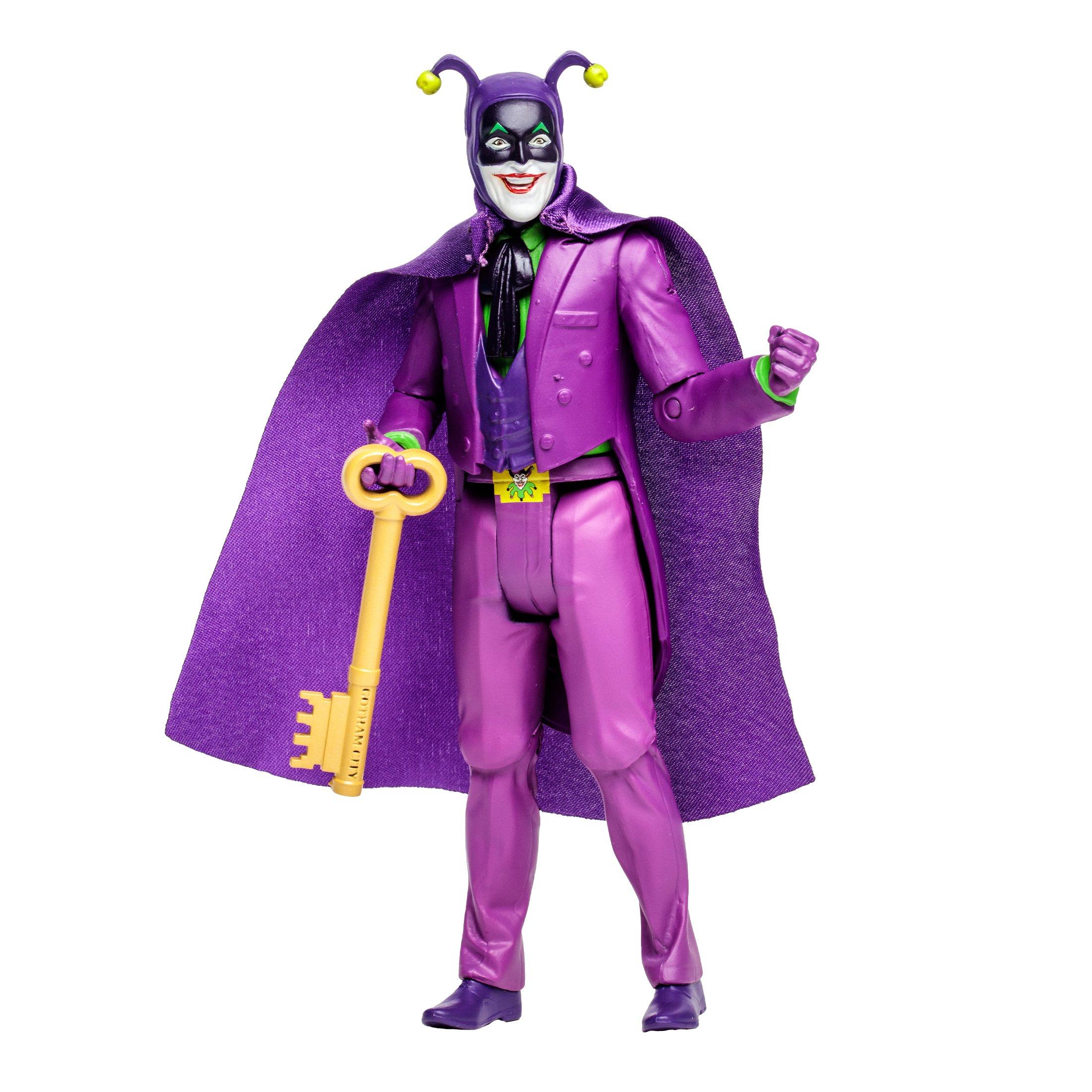 McFarlane Toys DC Batman 66 The Joker Comics 6 in Retro Action Figure