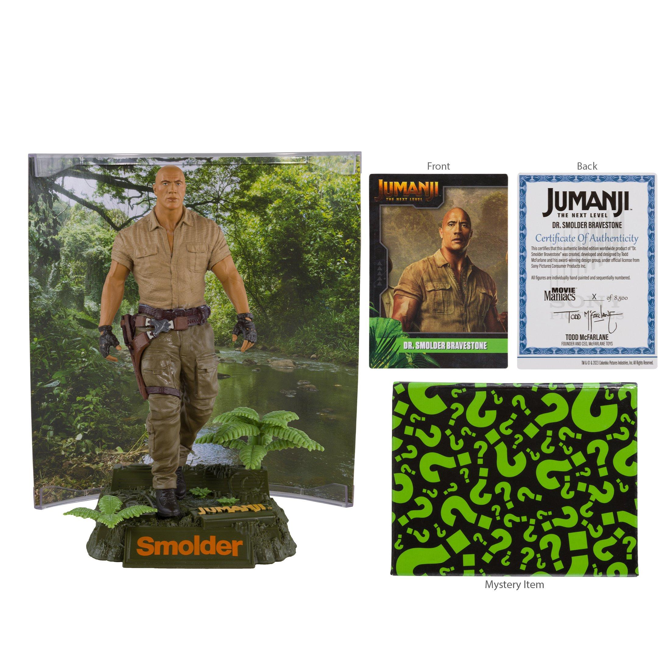 McFarlane Toys Movie Maniacs: Jumanji Dr. Smolder Bravestone 6-in Statue