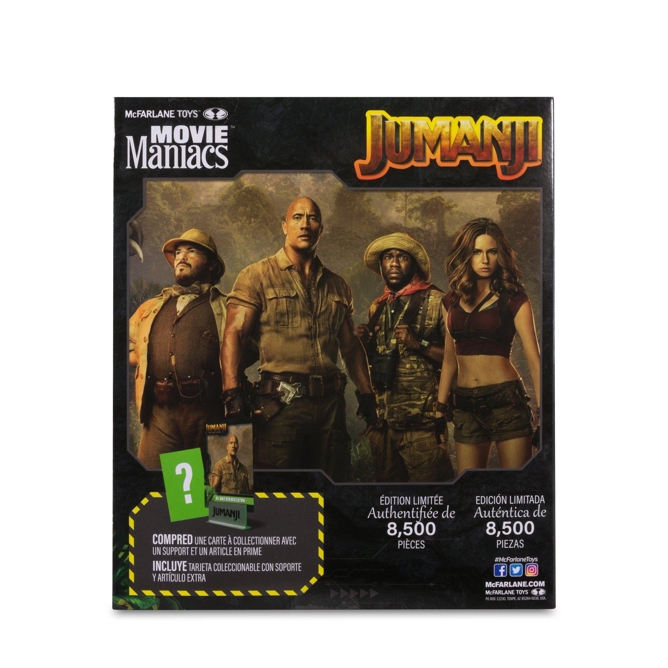 McFarlane Toys Movie Maniacs: Jumanji Dr. Smolder Bravestone 6-in Statue