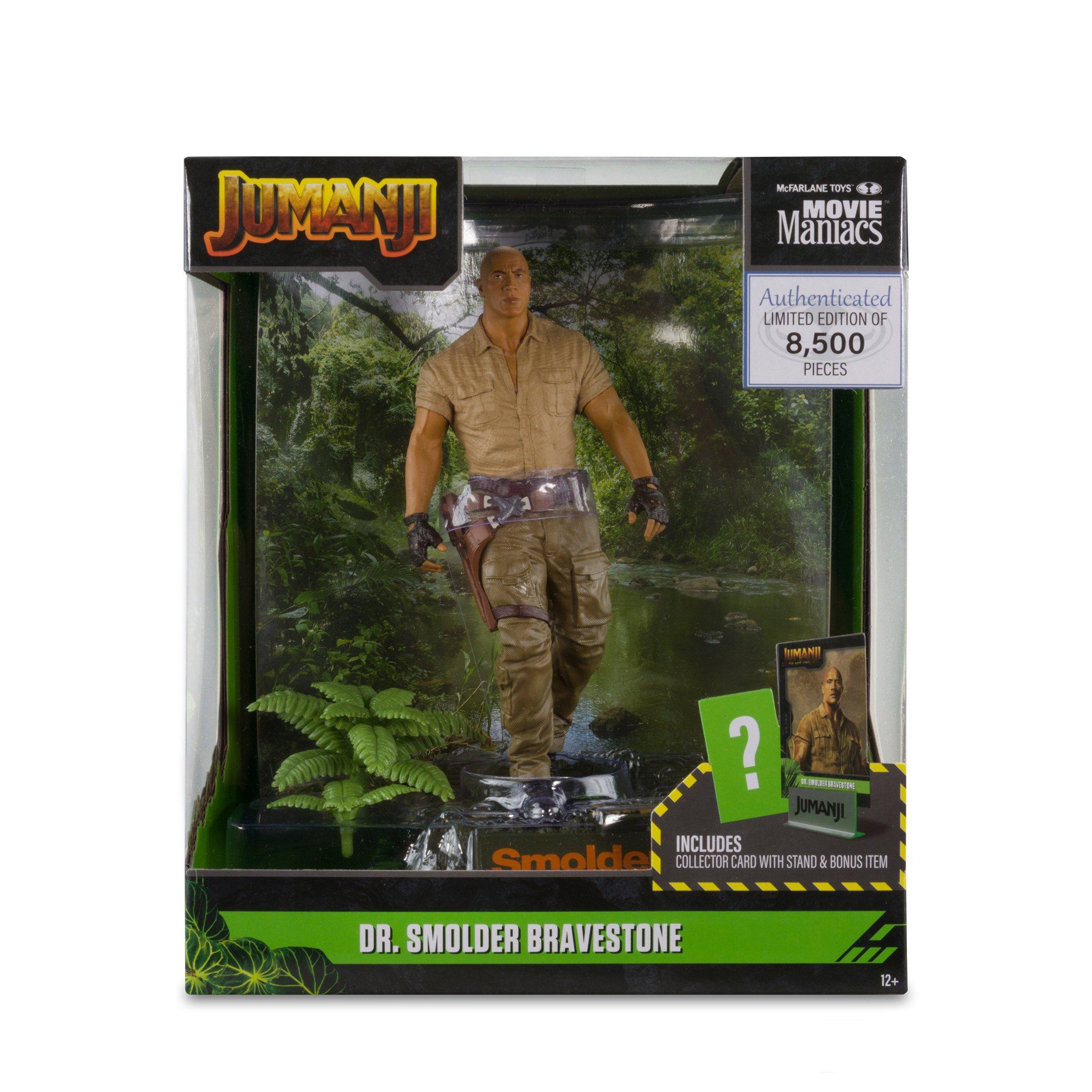 McFarlane Toys Movie Maniacs: Jumanji Dr. Smolder Bravestone 6-in Statue