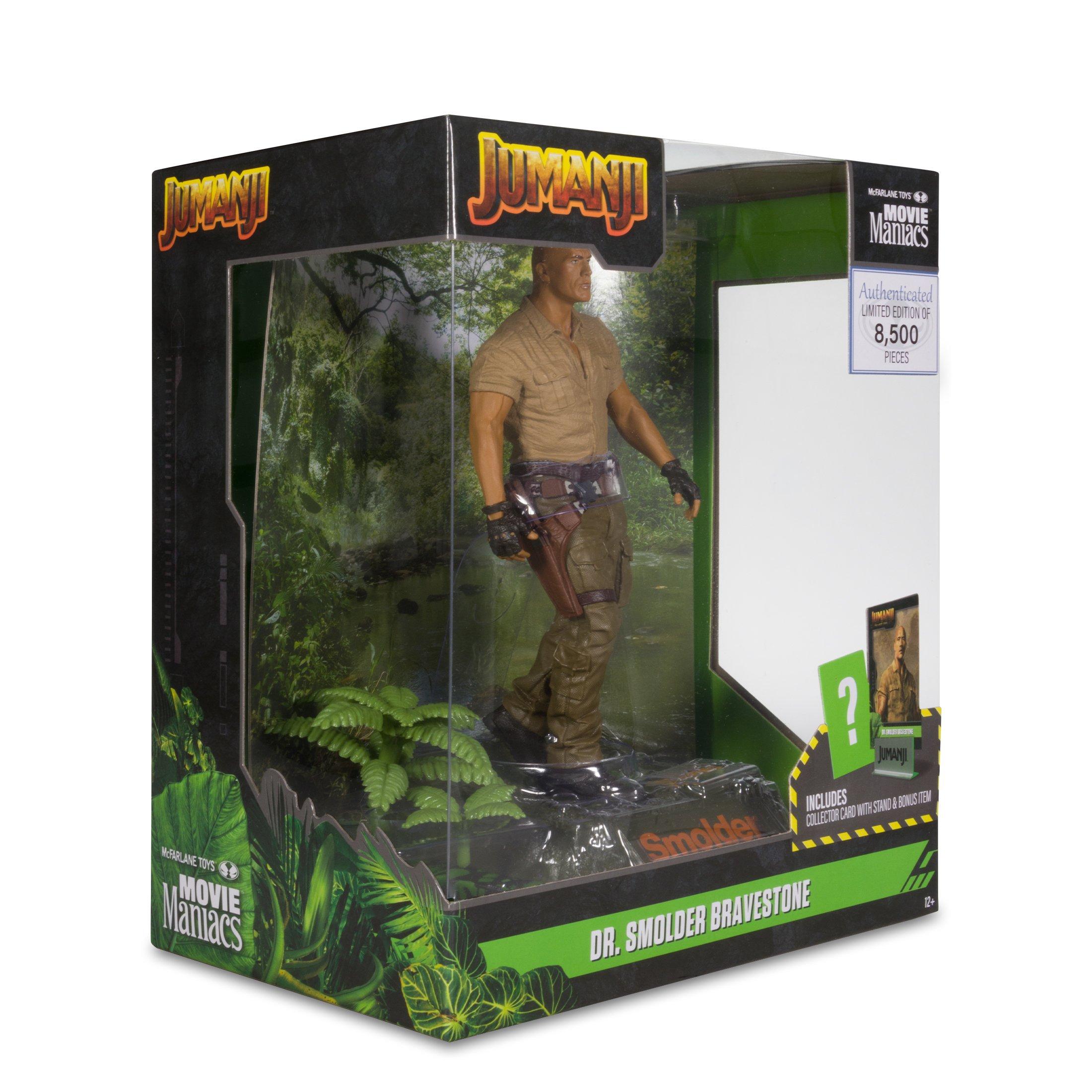 McFarlane Toys Movie Maniacs: Jumanji Dr. Smolder Bravestone 6-in Statue