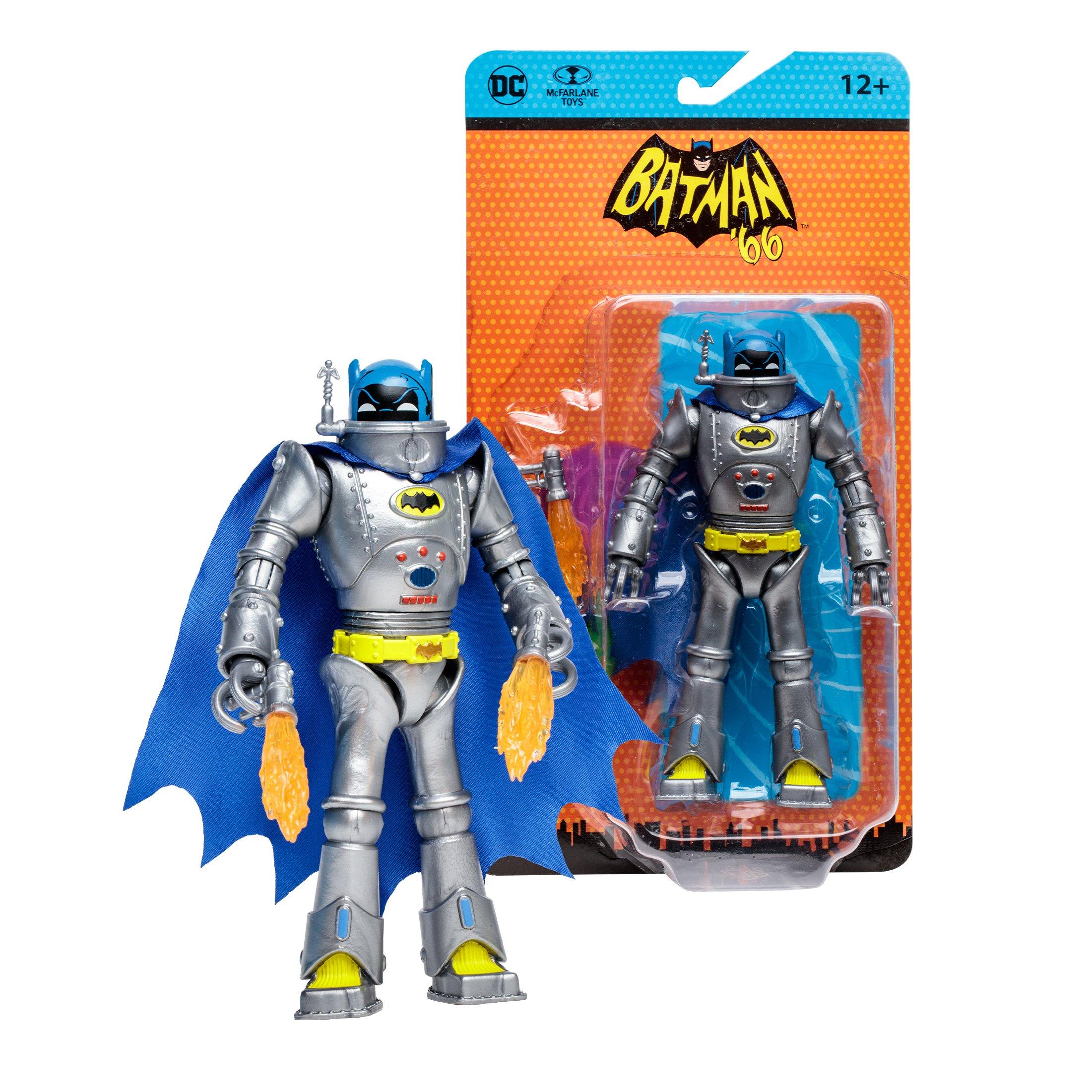 McFarlane Toys DC Batman '66 Robot Batman (Comics) 6-in Retro Action Figure