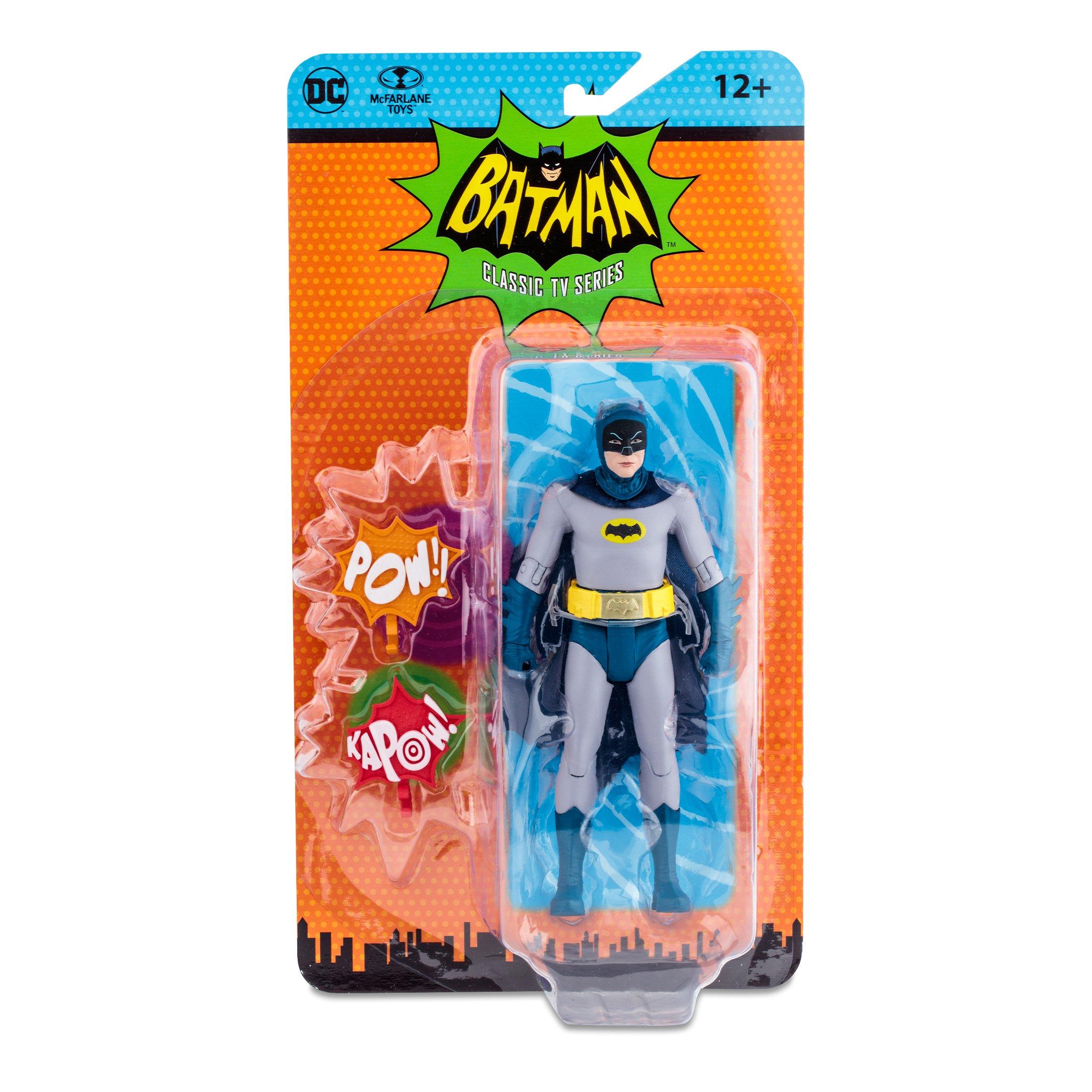 McFarlane Toys DC Batman 66 Batman 6 in Retro Action Figure The