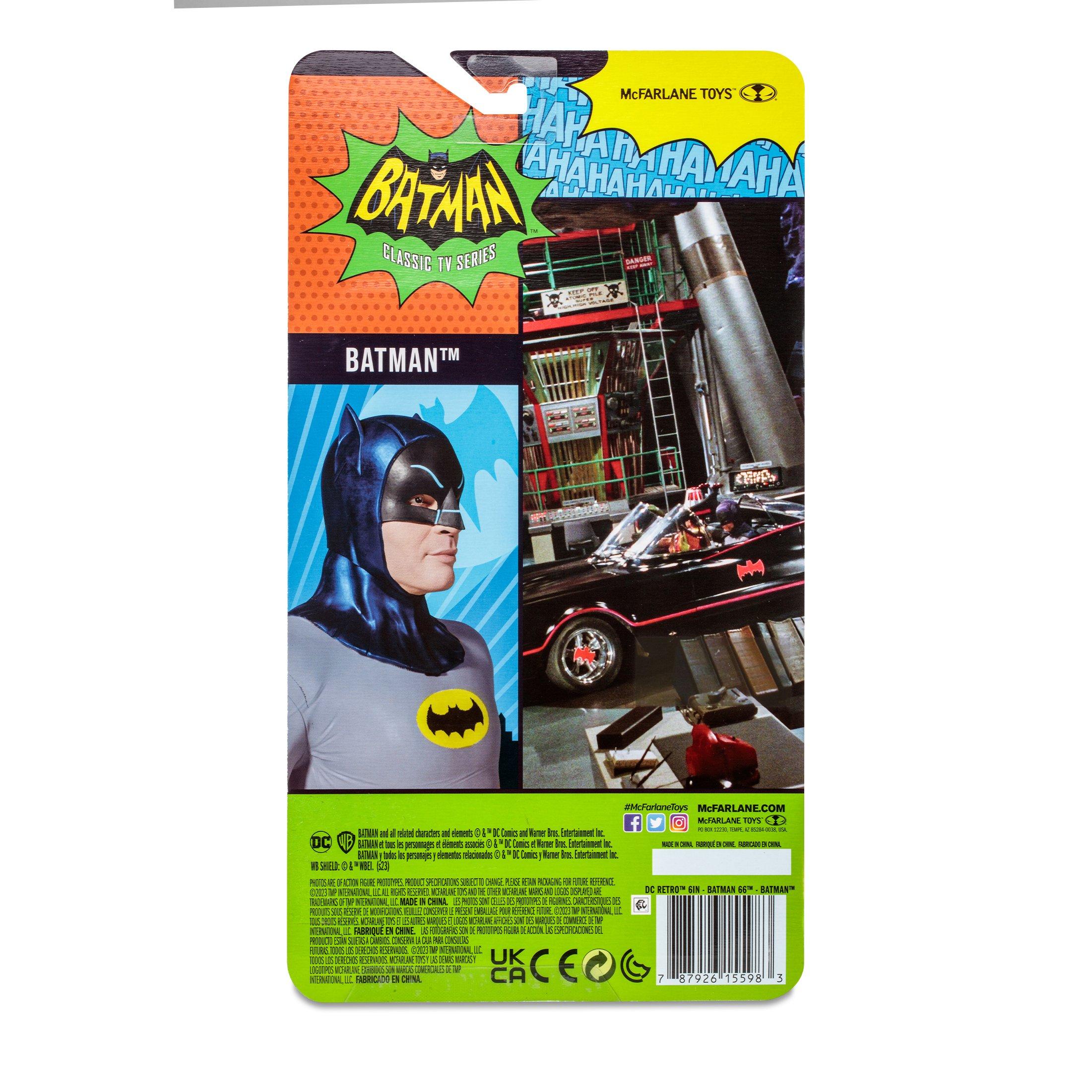 McFarlane Toys DC Batman '66 Batman 6-in Retro Action Figure