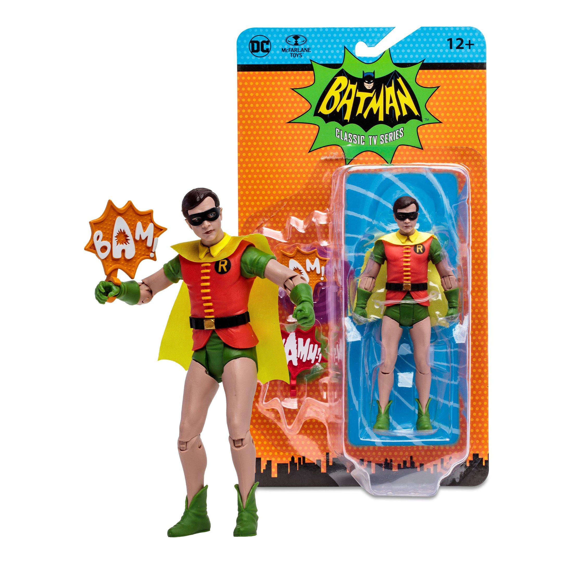 McFarlane Toys DC Batman '66 Robin (Comics) 6-in Retro Action Figure |  GameStop