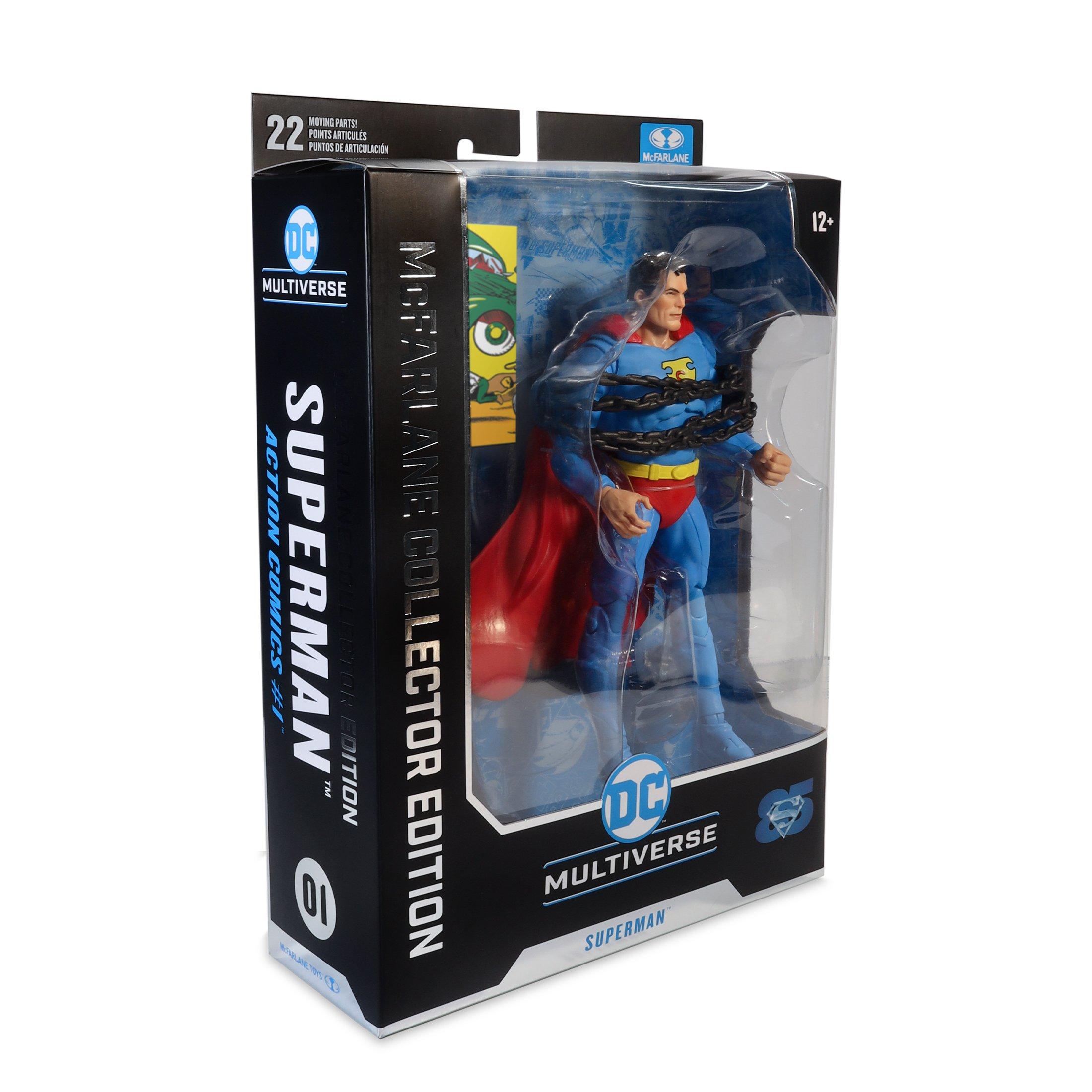 McFarlane Toys Collector Edition DC Multiverse Superman (Action Comics no. 1) 7-in Action Figure