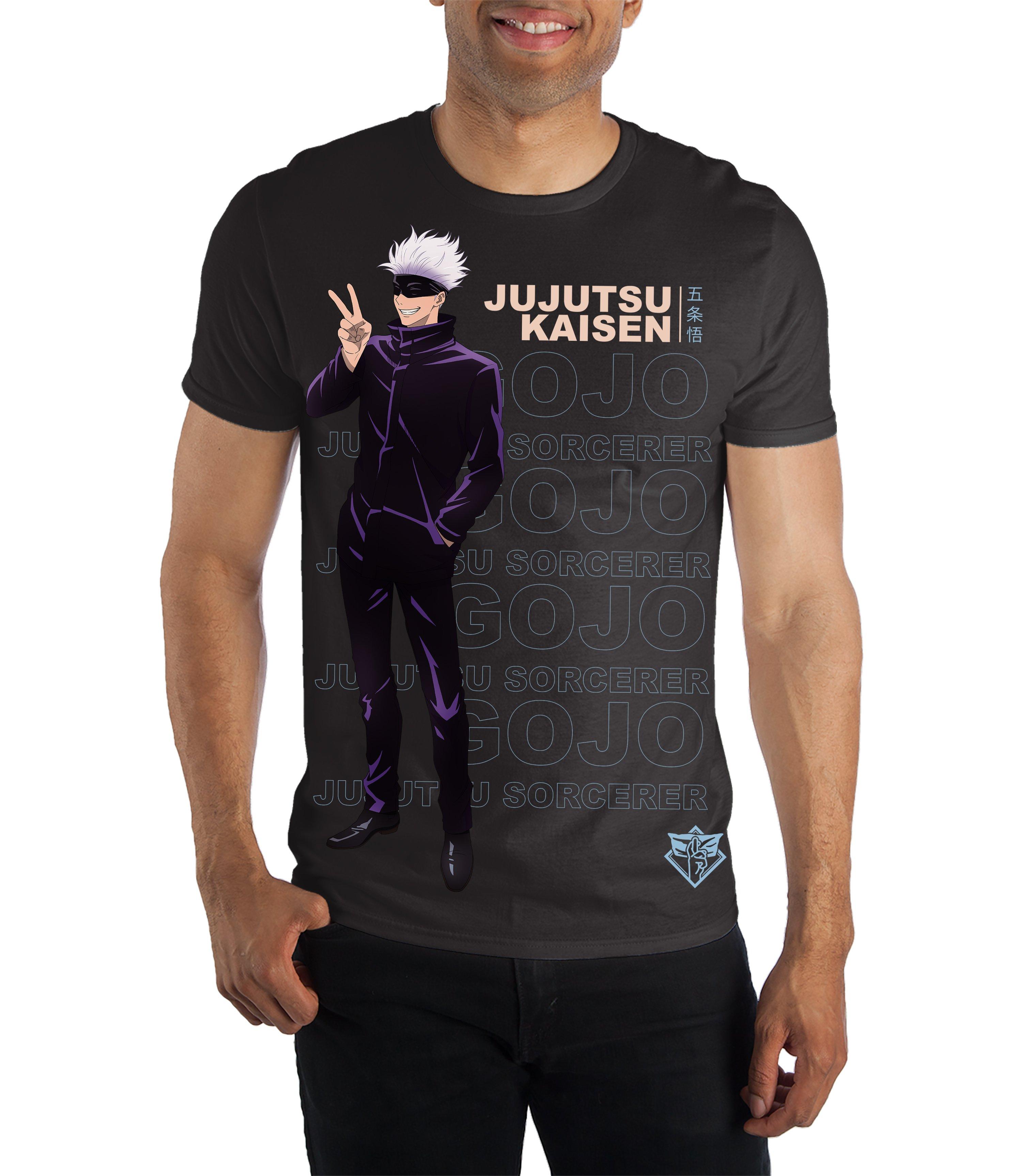 Jujutsu Kaisen Gojo Satoru Unisex Short Sleeve T-Shirt, Size: XL, Bioworld Merchandising
