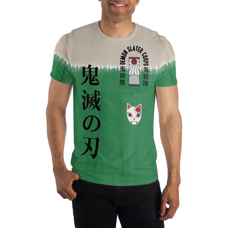 Demon Slayer: Kimetsu no Yaiba Dip Dye Unisex Short Sleeve T-Shirt