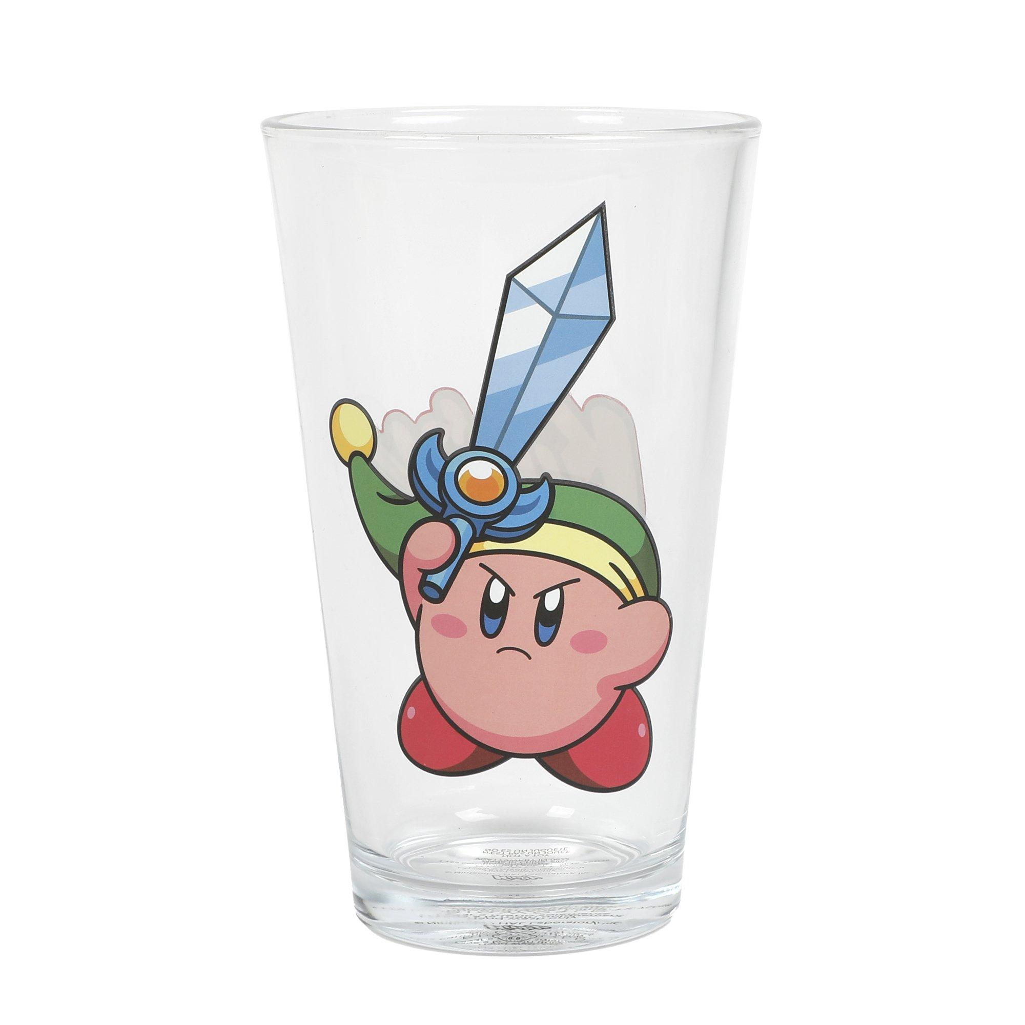 Bioworld Merchandising Kirby Abilities 16 oz Glass Set 4-Pack