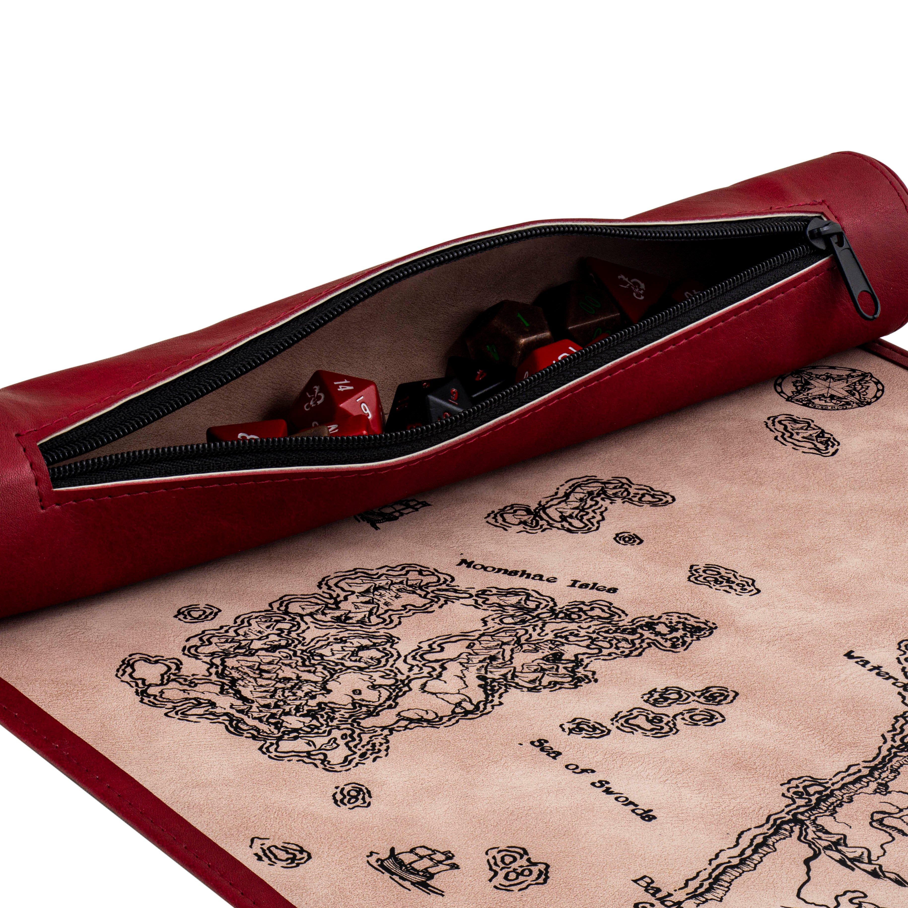 Ultra Pro Dungeons and Dragons Sword Coast Dice Scroll Map