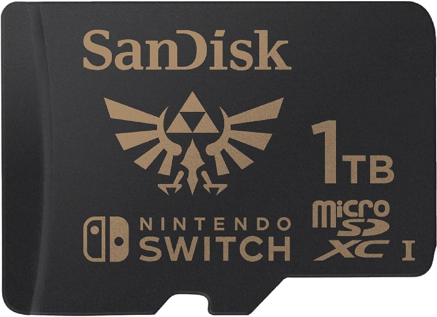 SanDisk Carte mémoire microSD Nintendo Switch 256 Go pour Nintendo