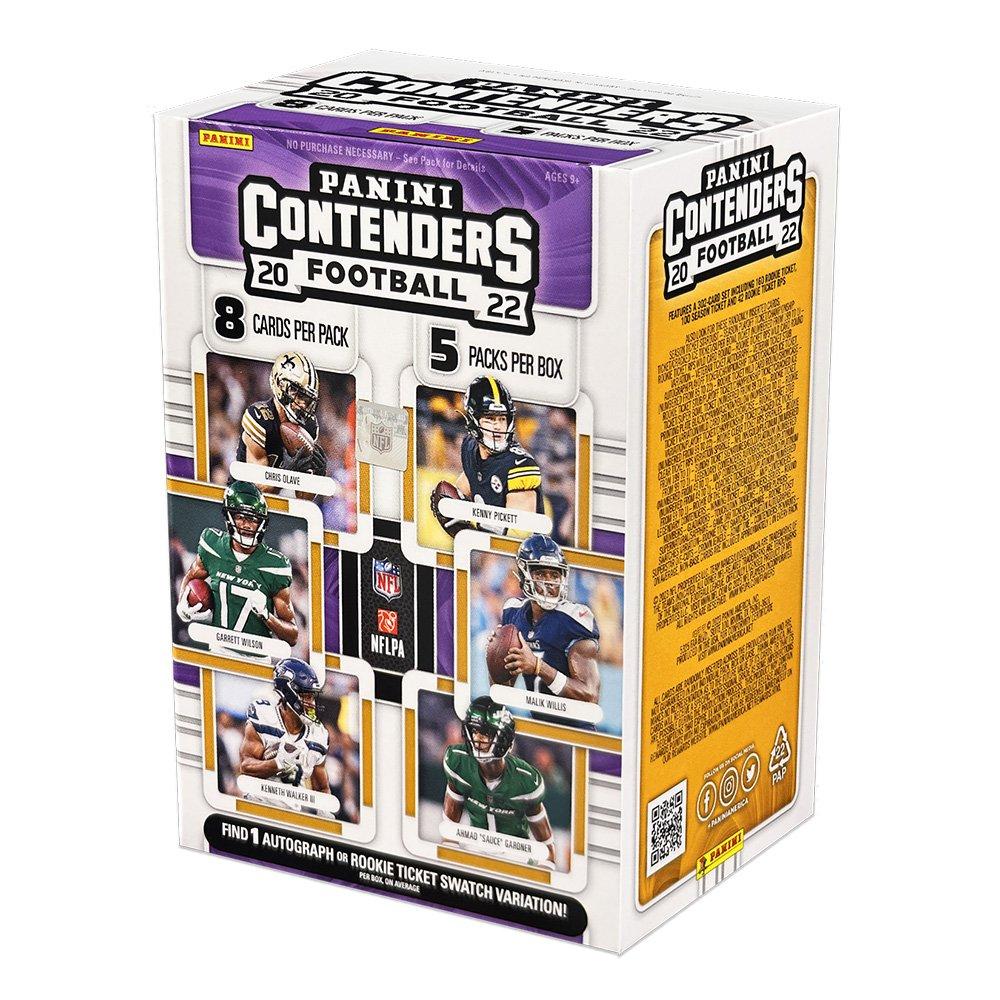 Panini 2022 NFL Trading Cards Contenders Full Box GameStop