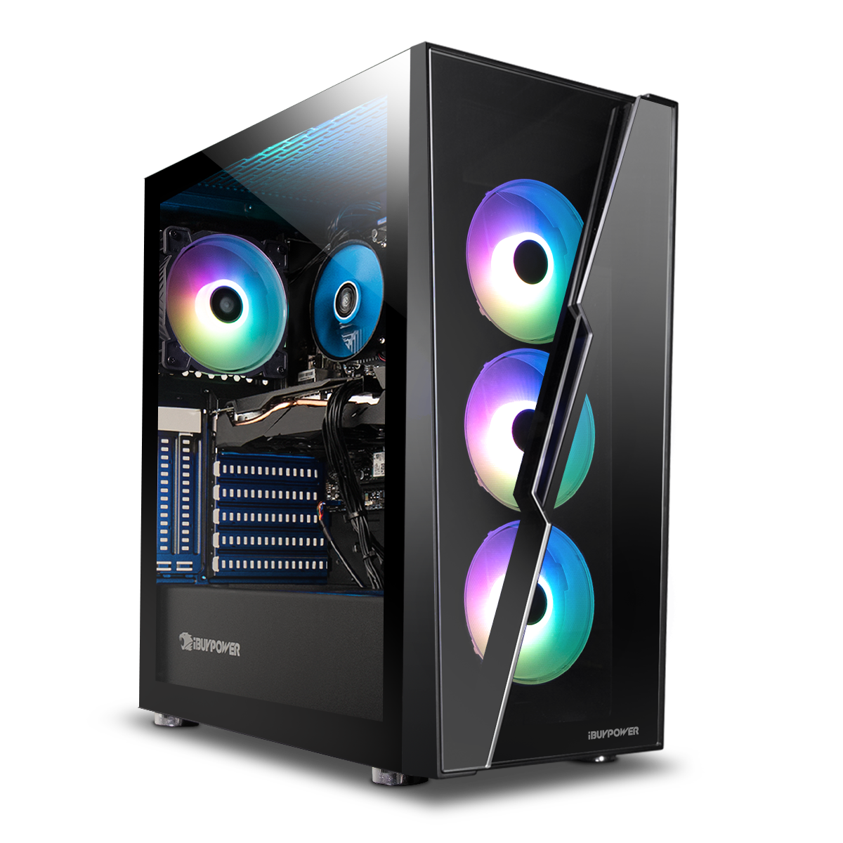 iBUYPOWER SlateMRA7N36T01 Gaming Desktop - AMD Ryzen 7 5700 - GeForce RTX  3060Ti - Windows 11