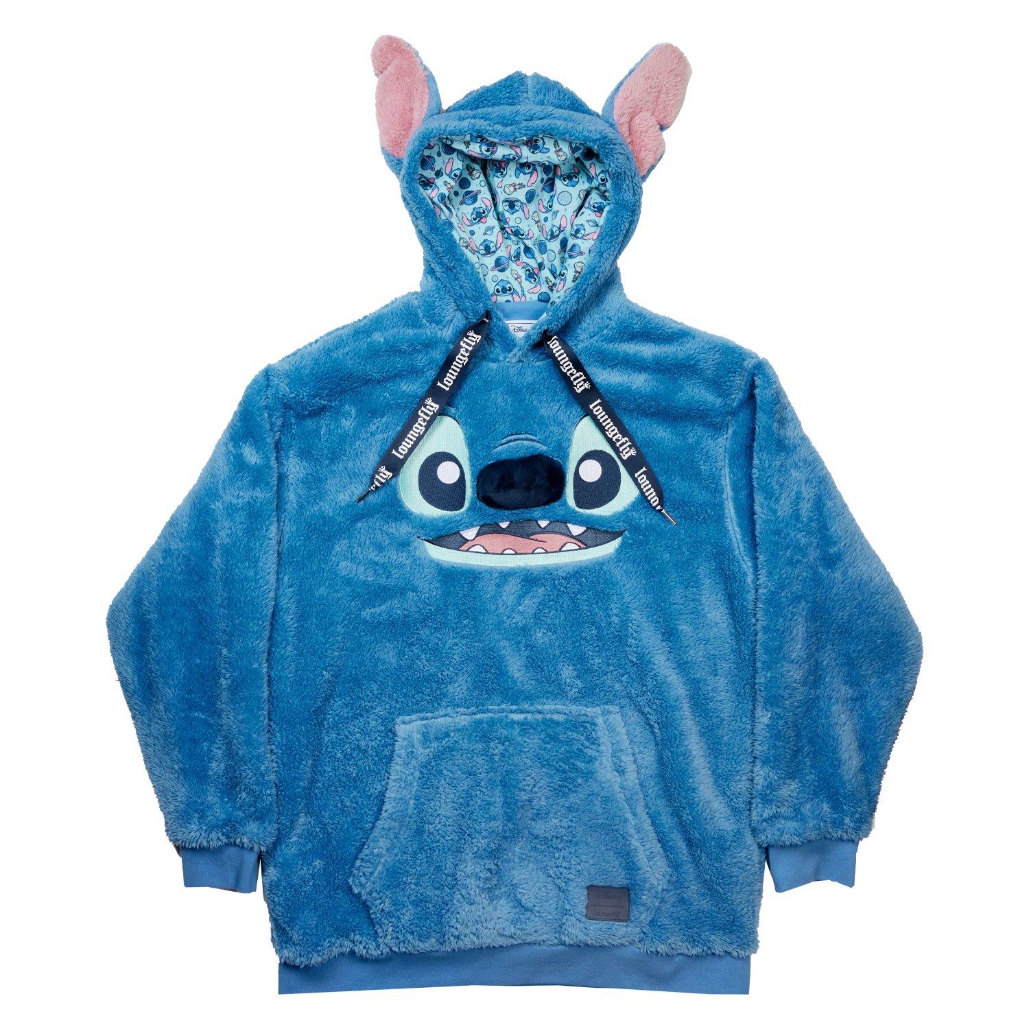 Loungefly Disney Lilo and Stitch - Stitch Sherpa Unisex Hoodie