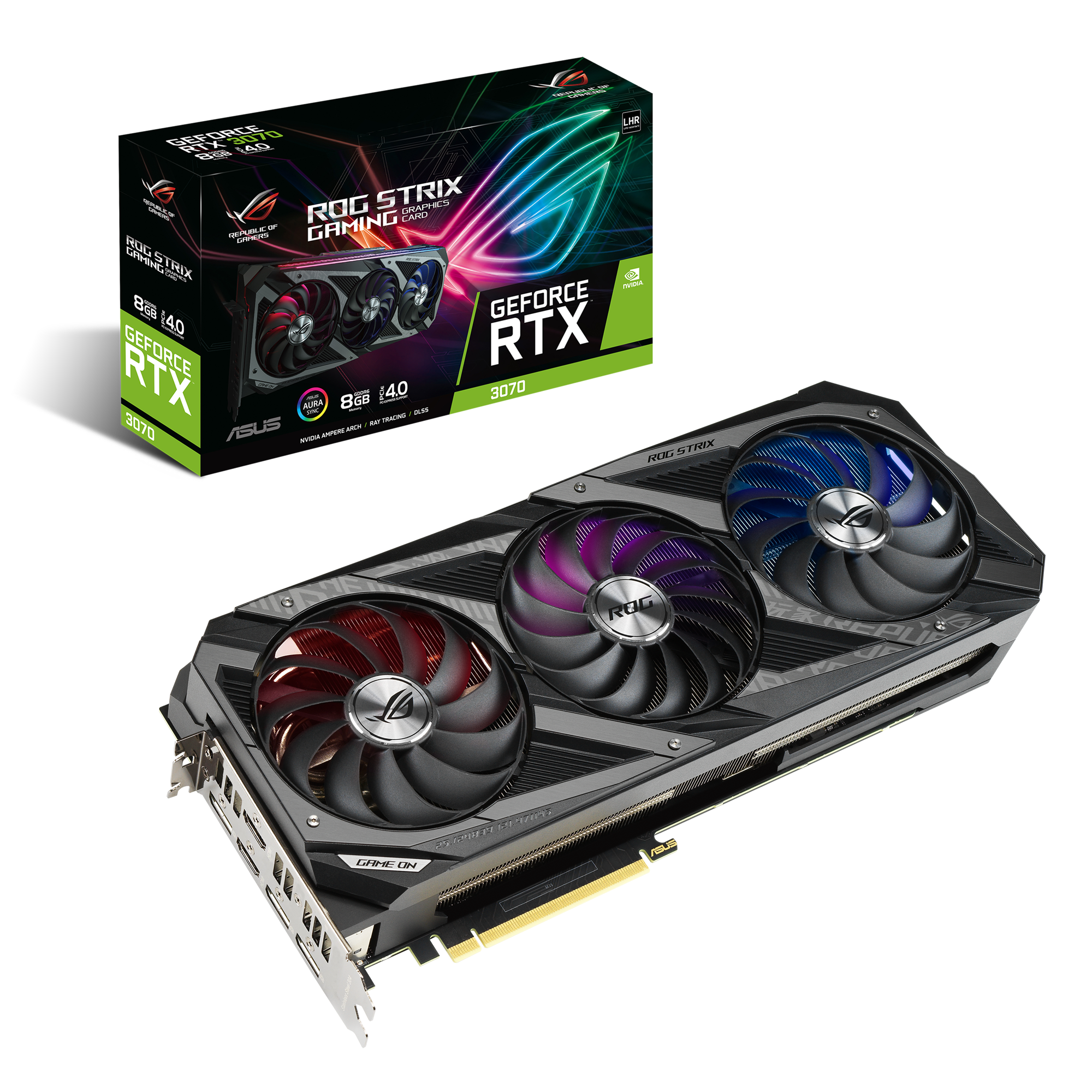 ASUS Dual GeForce RTX 3070 V2 OC Edition Graphic Card PCIe 4.0