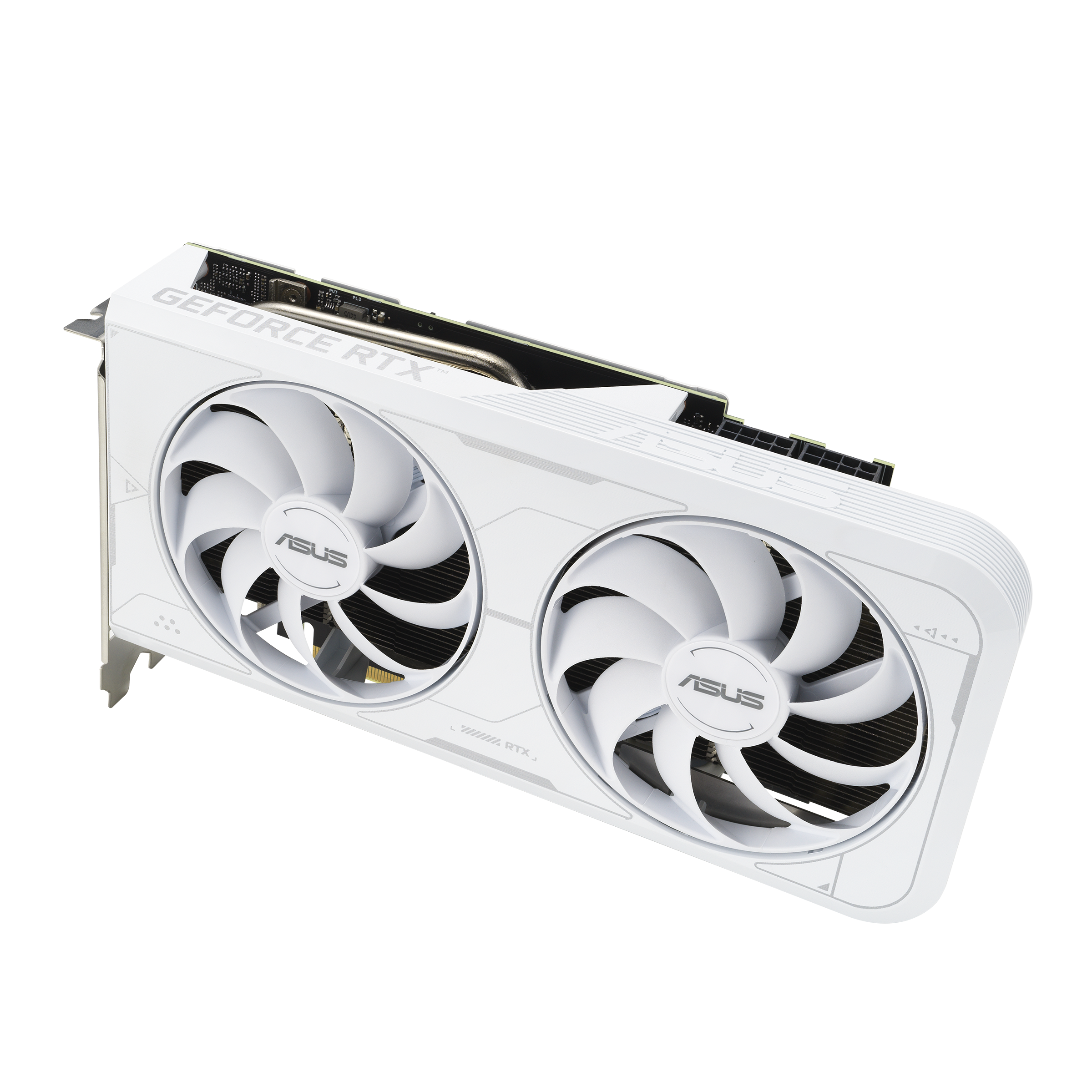 ASUS Dual GeForce RTX 3060 Ti White OC Edition 8GB GDDR6X Graphic Card