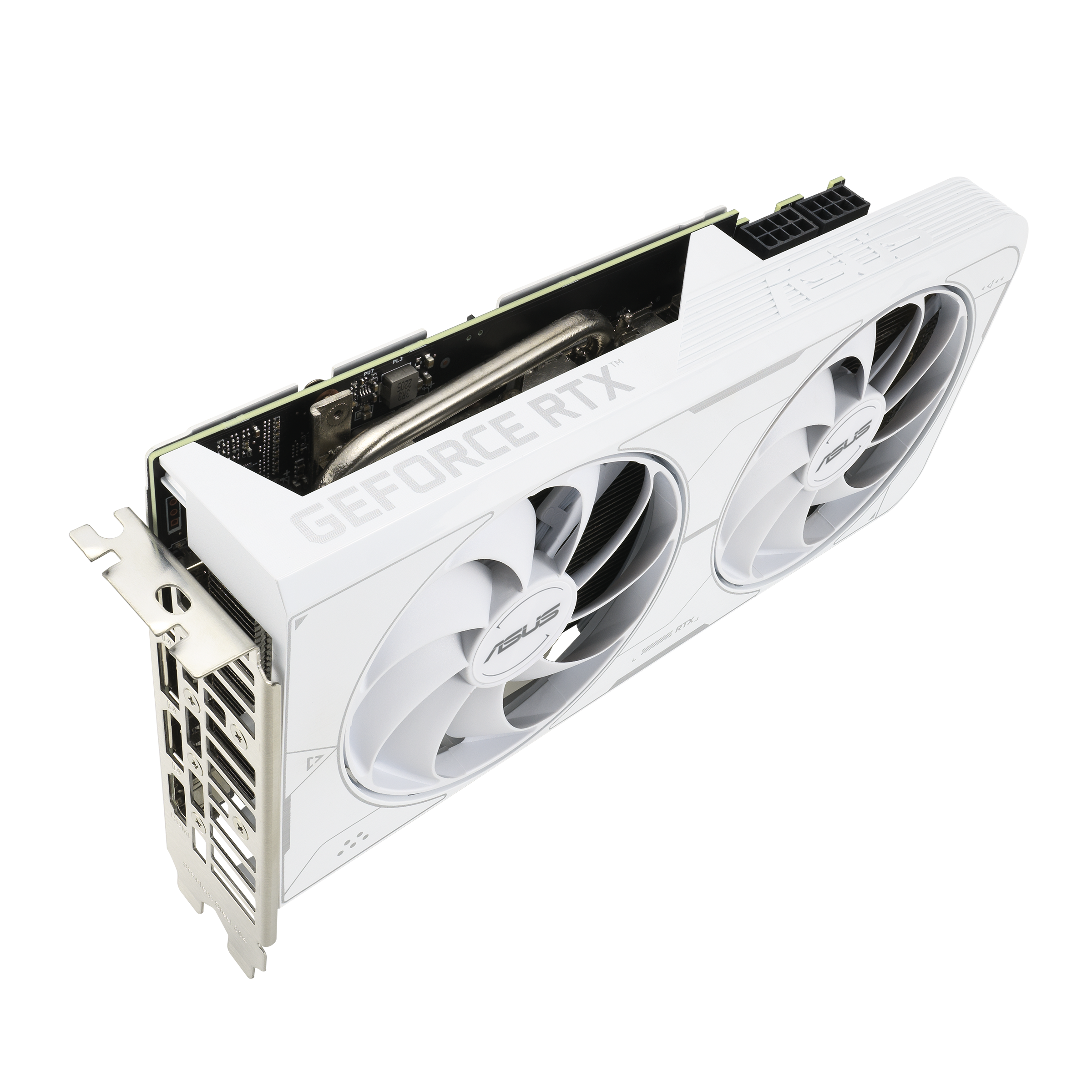 ASUS Dual GeForce RTX 3060 Ti White OC Edition 8GB GDDR6X Graphic