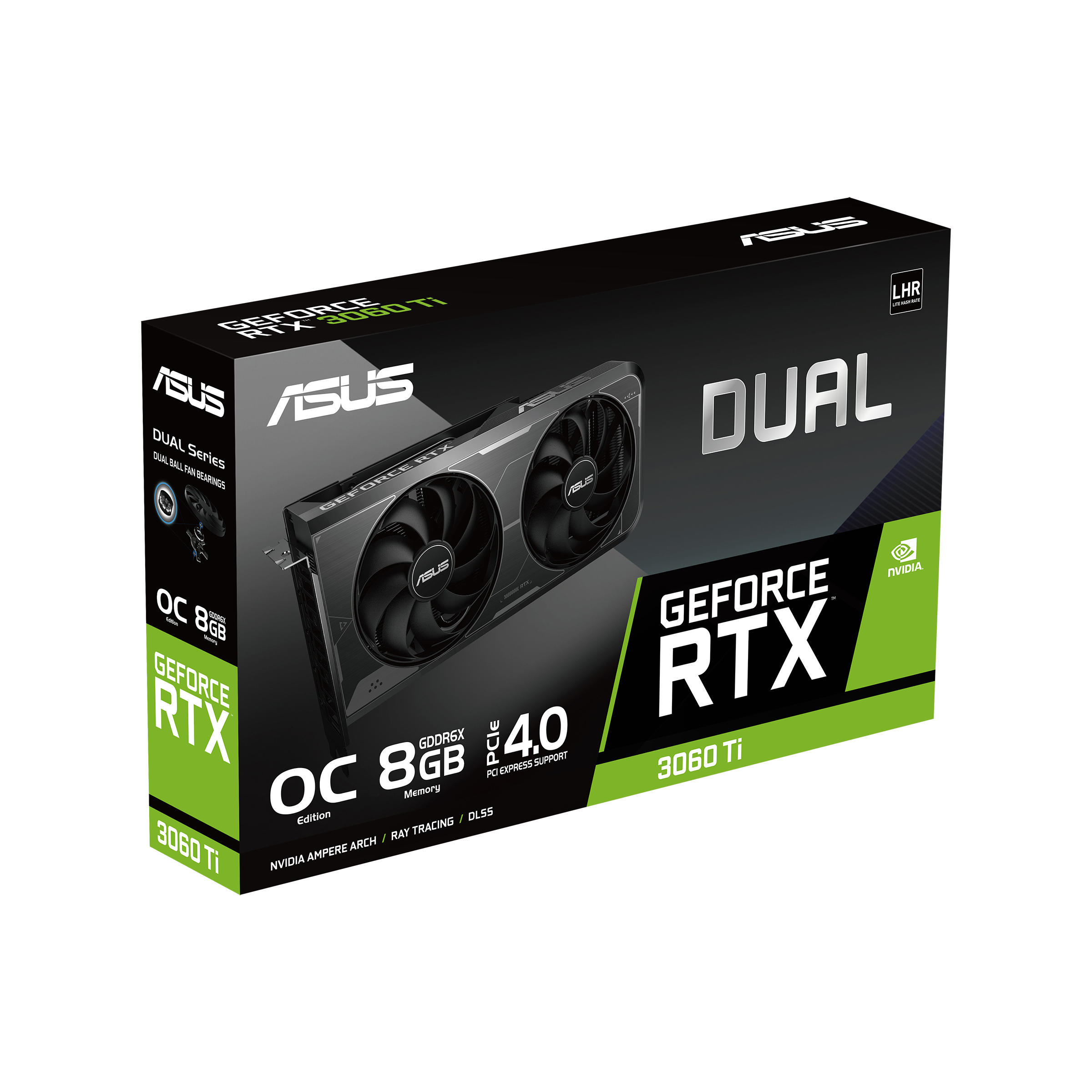 ASUS Dual GeForce RTX 3060 Ti OC Edition 8GB GDDR6X Graphic Card