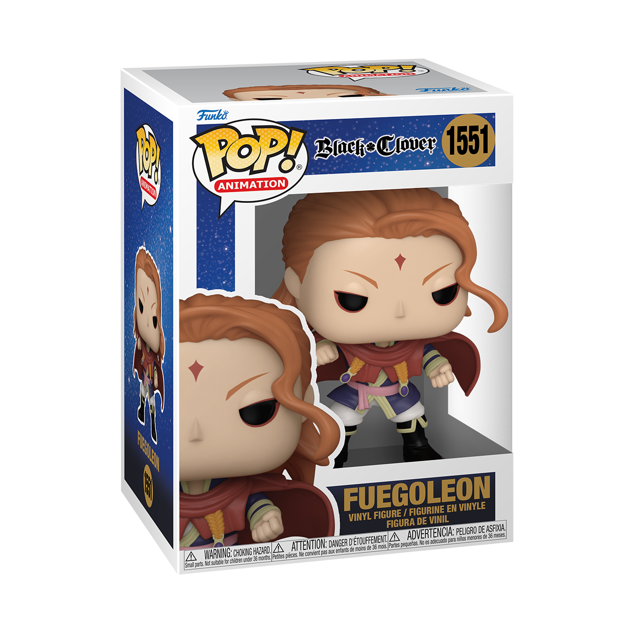 Funko POP! Animation: Black Clover Fuegoleon 3.9-in Vinyl Figure