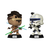Funko POP! Star Wars: Clone Wars Pong Krell and Captain Rex Vinyl Bobblehead 2-Pack