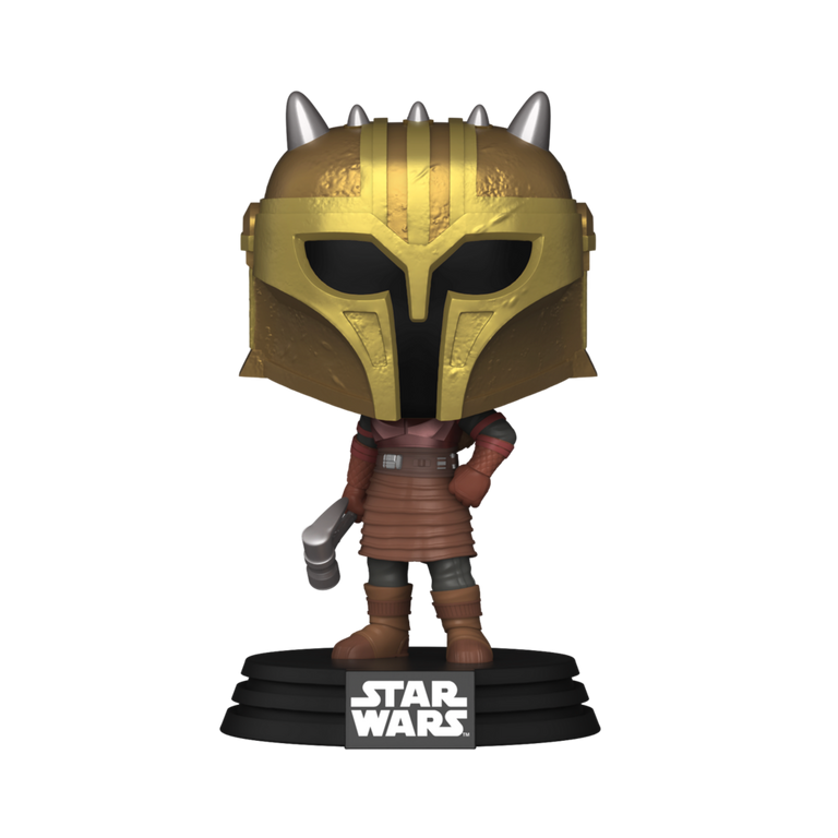 Funko POP! Television: Star Wars The Mandalorian The Armorer 4.4-in Vinyl Bobblehead Figure