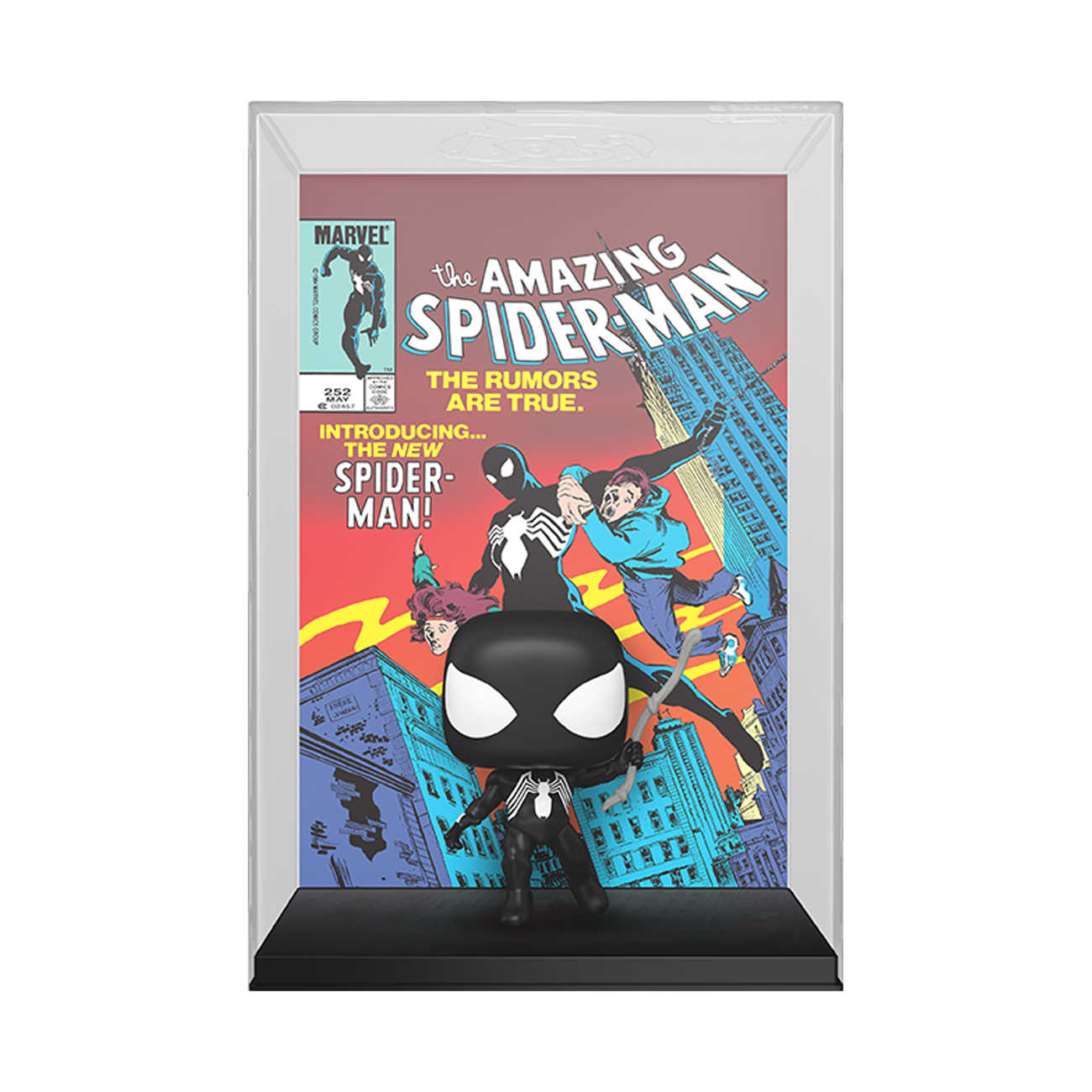 Funko POP! Comic Cover: Spider-Man (The Amazing Spider-Man no. 252) 4.8-in Vinyl Bobblehead
