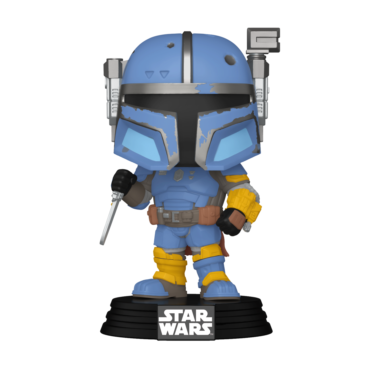 Funko POP! Television: Star Wars The Mandalorian Paz Vizsla-in Vinyl Bobblehead Figure