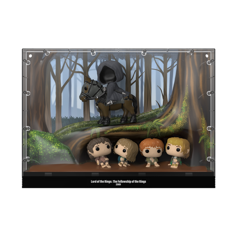 Funko POP! Moments: Lord of The Rings Frodo, Pippin, Samwise, and Merry Vinyl Figure Set