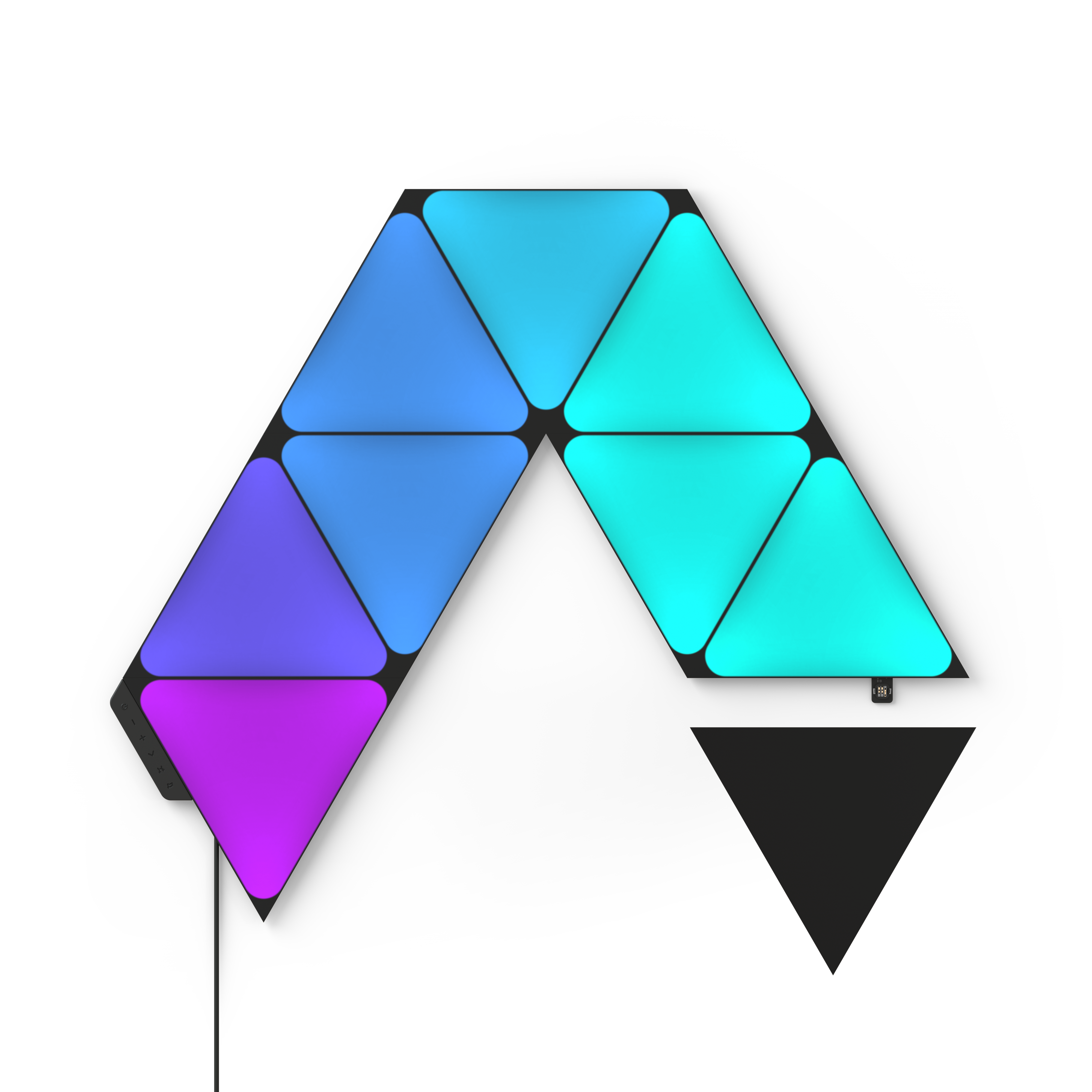 Paneles Led RGB Triangulares Smart