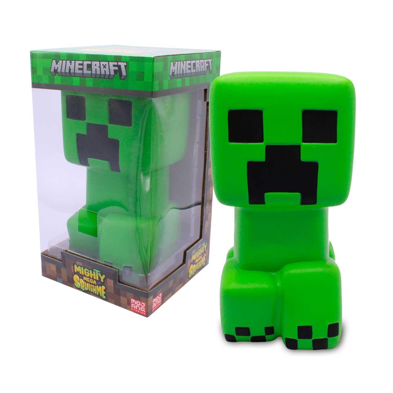 Just Toys Minecraft Mighty Mega Squishme Creeper 10-in Figure