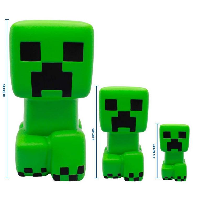 Just Toys Minecraft Mighty Mega Squishme Creeper 10-in Figure