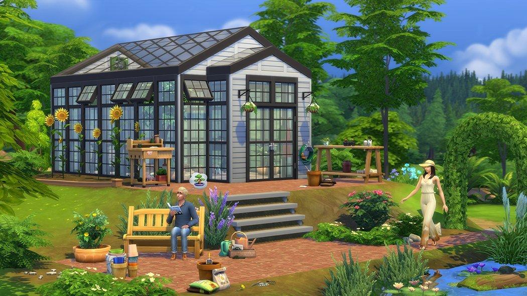 The Sims 4 Greenhouse Haven Kit DLC