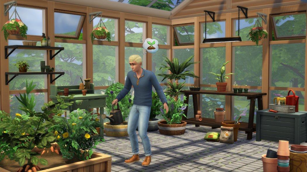 The Sims 4 Greenhouse Haven Kit DLC