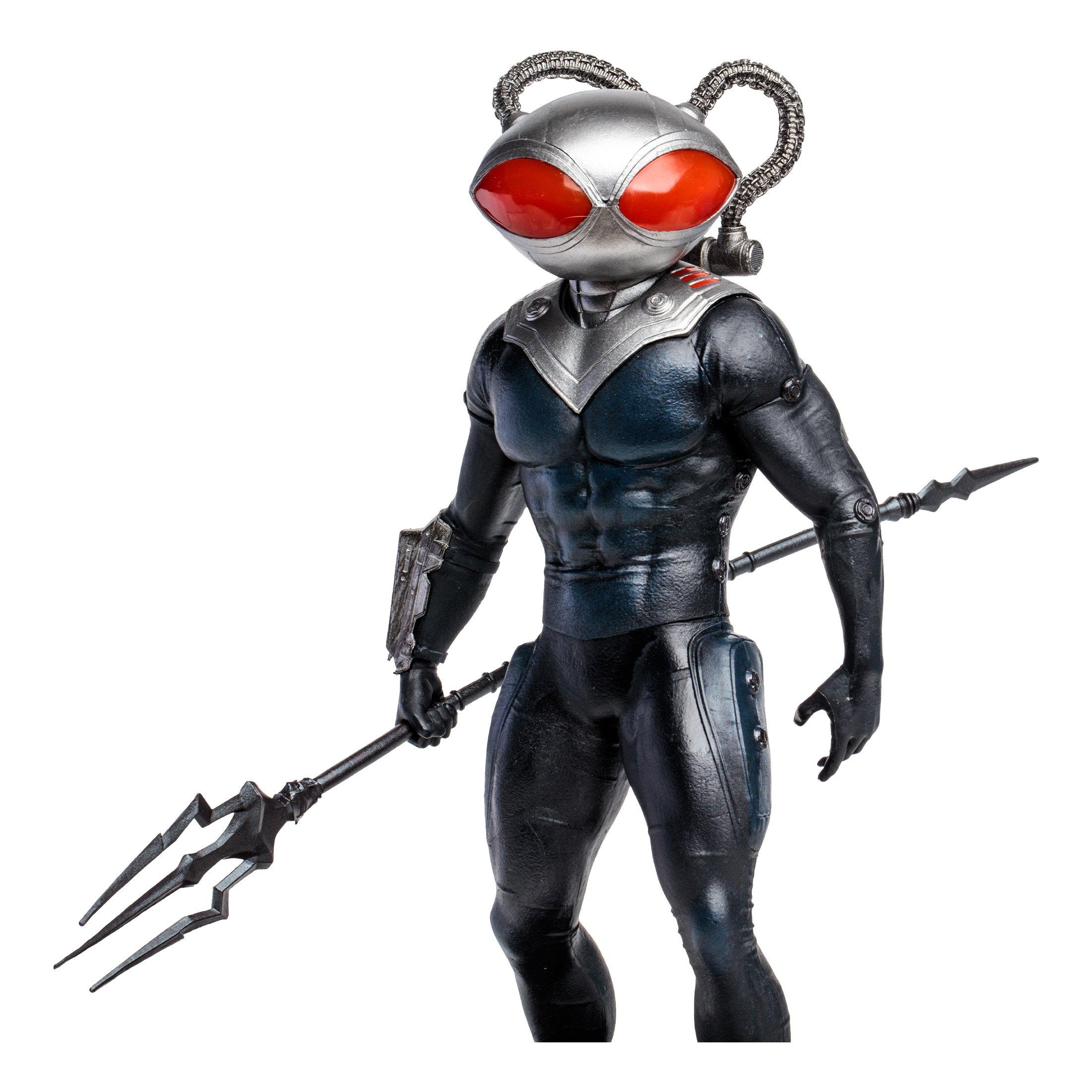 DC Gallery Statue PVC Diorama Figure Aquaman - Black Manta - Gamestop  Exclusive