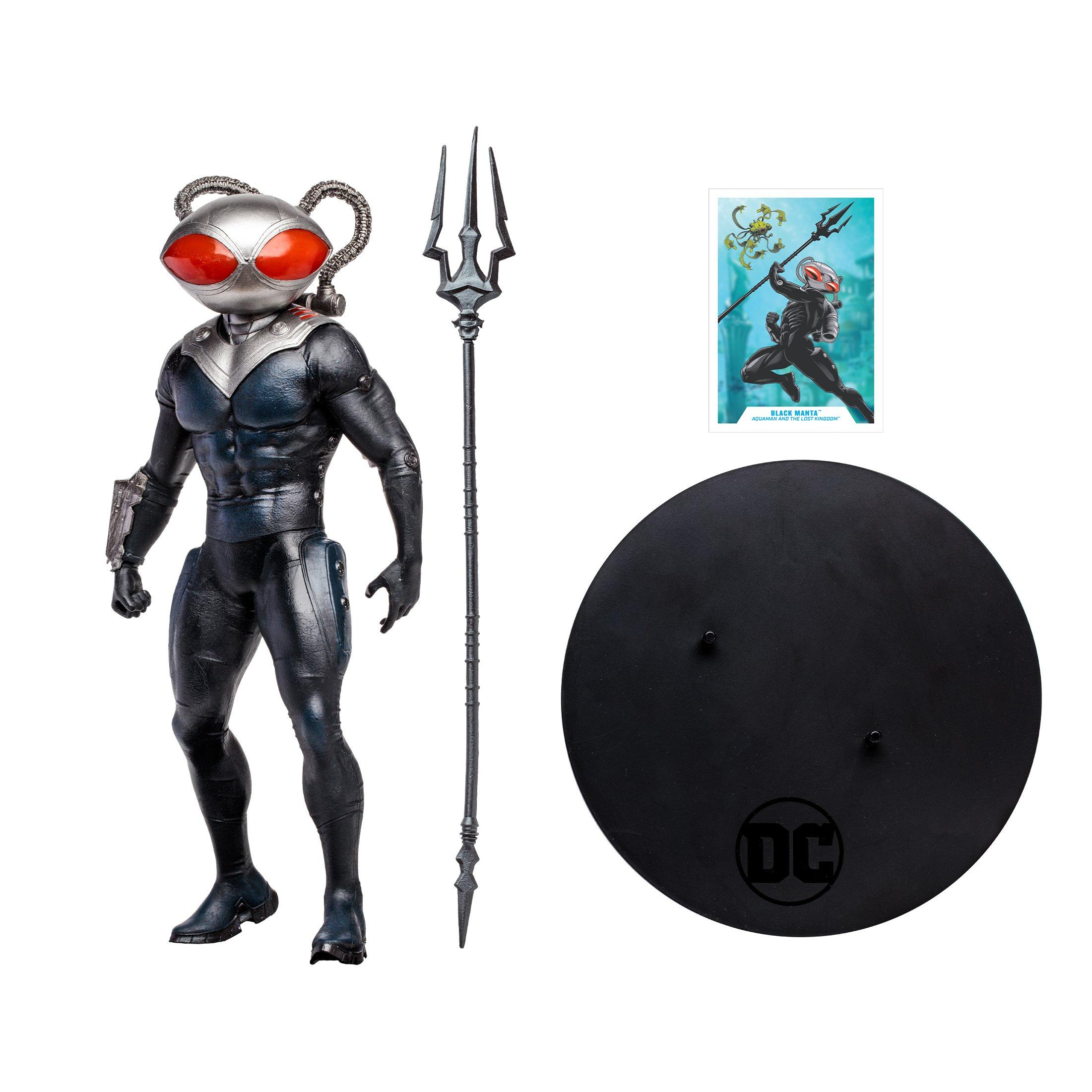 McFarlane Toys DC Multiverse Aquaman and The Lost Kingdom Black Manta 12-in Statue