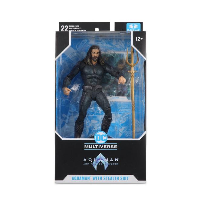 Lansay - McFarlane Statue Aquaman 30 Cm - The Lost Kingdom - Dès 12 Ans | Pièce de Collection - PVC Résistant et Carte Collector Incluse - Niveau de Détail Élevé - Licence Officielle DC Comics Lansay - McFarlane Statue Aquaman 30 Cm - The Lost Kingdom - Dès 12 Ans | Pièce de Collection - PVC Résistant et Carte Collector Incluse - Niveau de Détail Élevé - Licence Officielle DC Comics