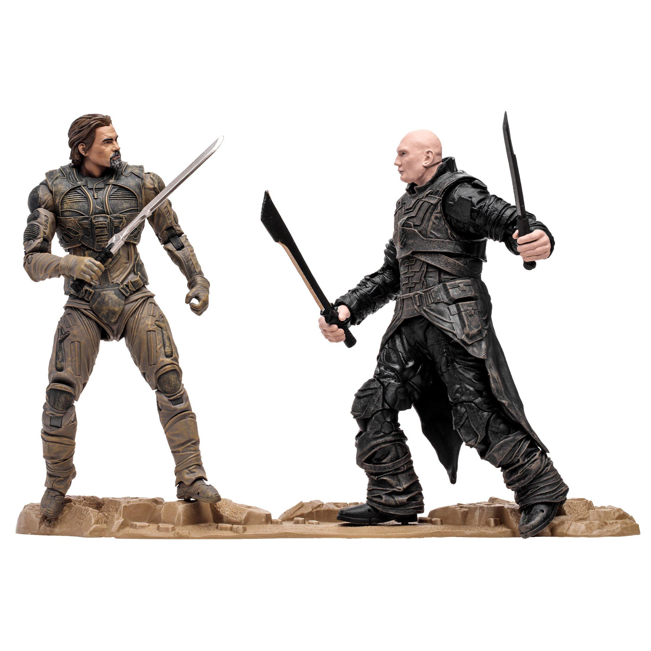 McFarlane Toys Dune: Part Two Gurney Halleck and Rabban 7-in Action 