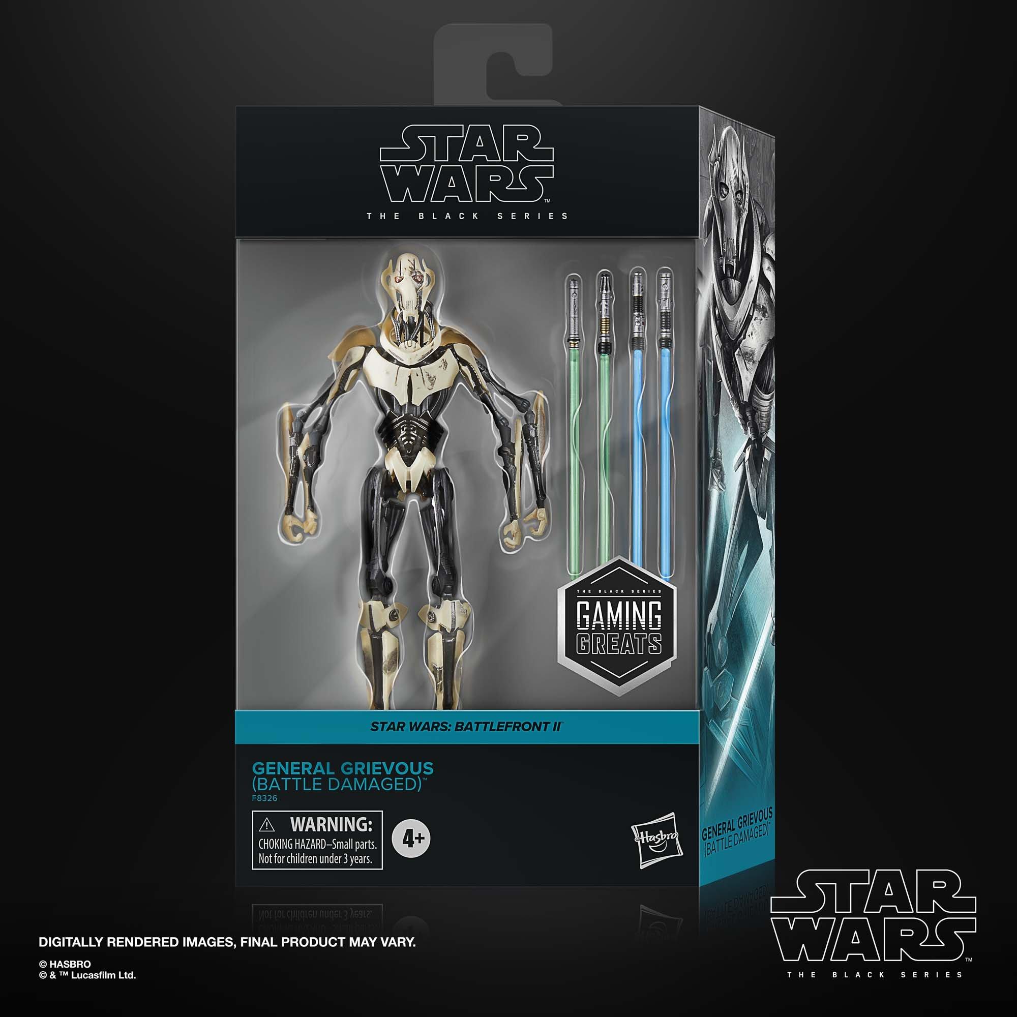 General grievous 6 inch black clearance series