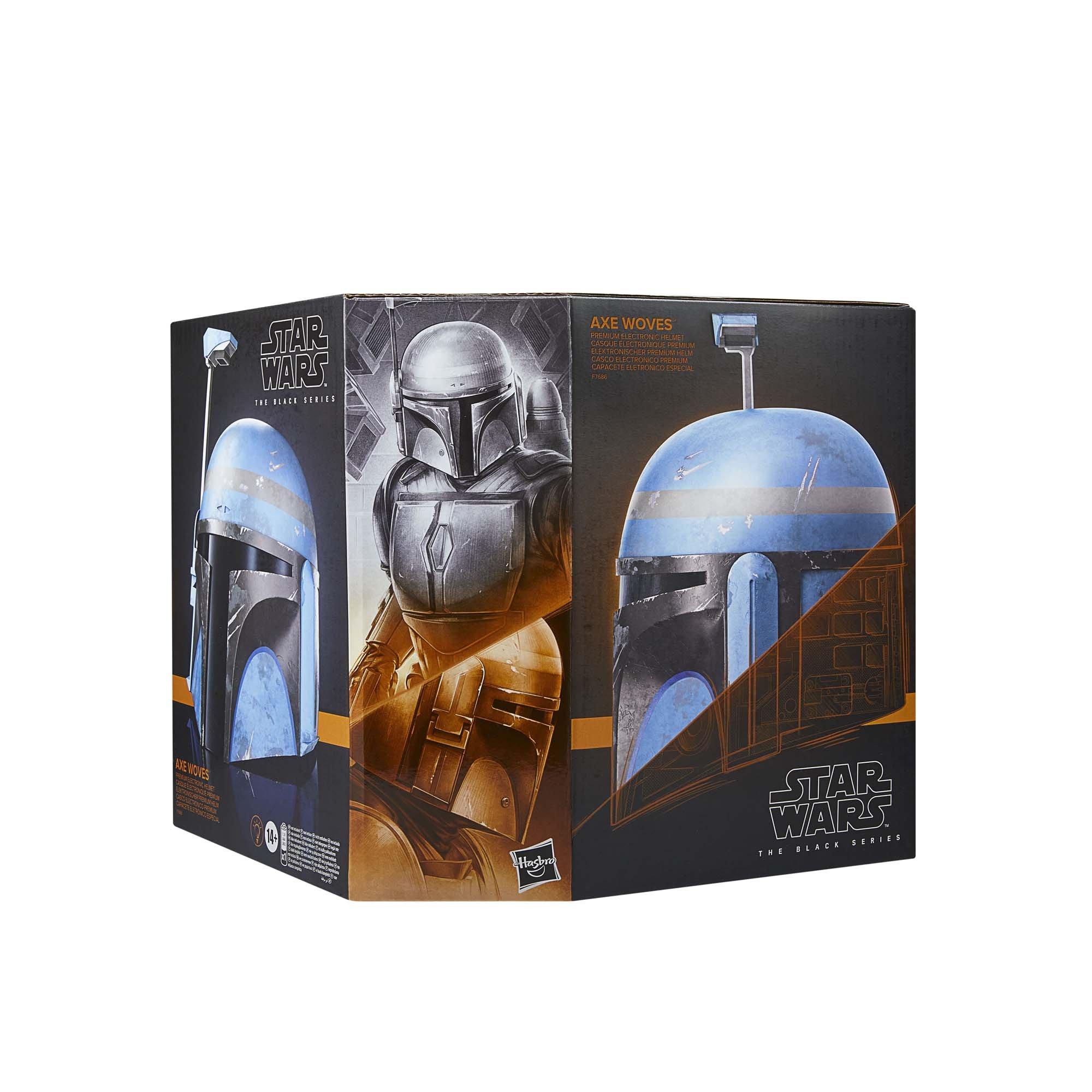 REPLICA CASCO AXE WOVES (STAR WARS: THE MANDALORIAN) - THE BLACK SERIES, FIGURAS