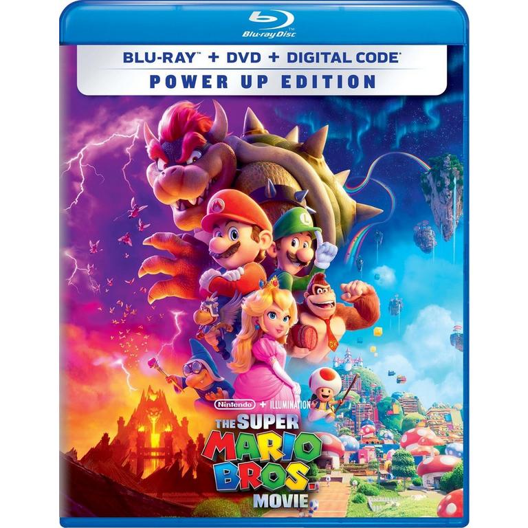 The Super Mario Bros. Movie - Blu Ray, DVD and Digital